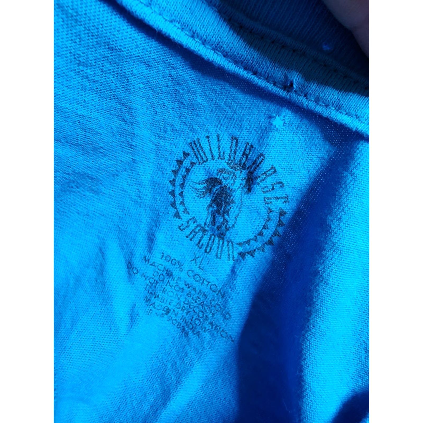 Vintage Wildhorse Salon Shirt Adult XL Blue Cowgirl Country Music Horse Nashville Womens Size XL / US 12-14 / IT 48-50 - 5 Thumbnail