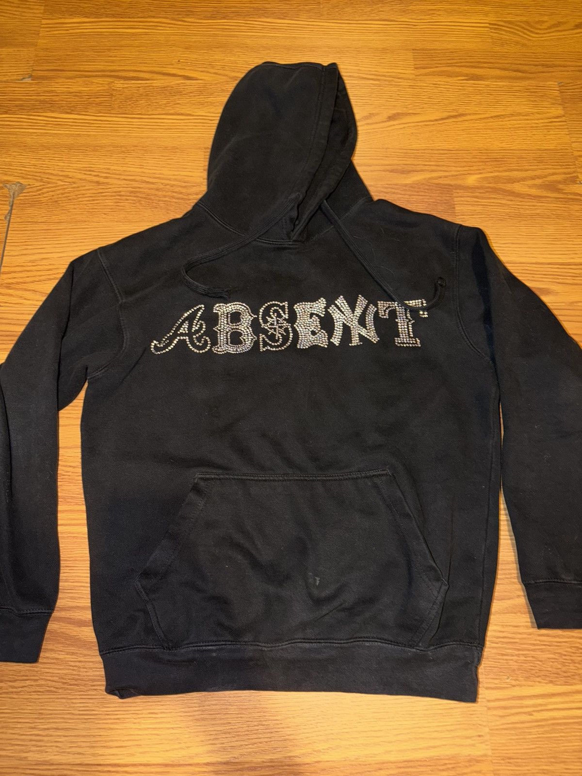 Absent Black Absent “Rhinestone” Hoodie Size US M / EU 48-50 / 2 - 3 Thumbnail