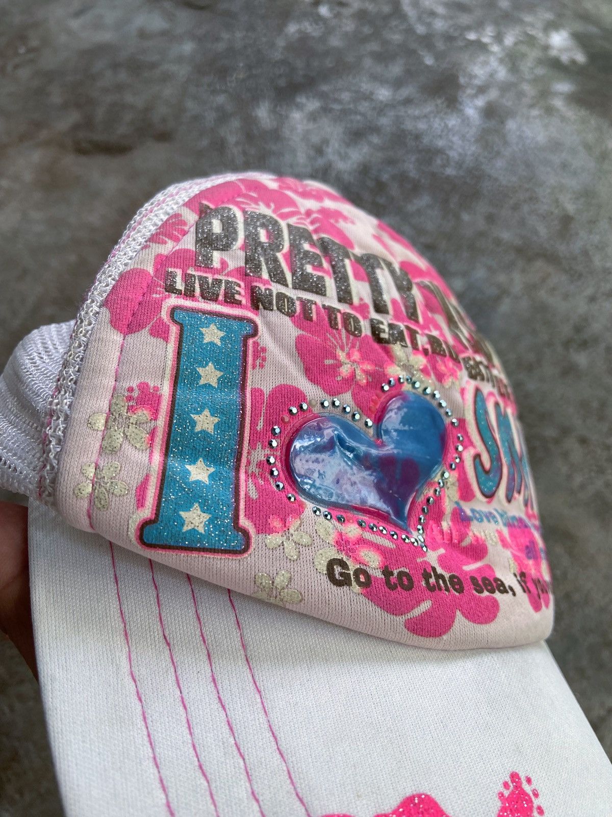 Beauty Beast × Hysteric Glamour × Japanese Brand PRETTY WOMAN I LOVE SMILE CAP Size ONE SIZE - 4 Thumbnail