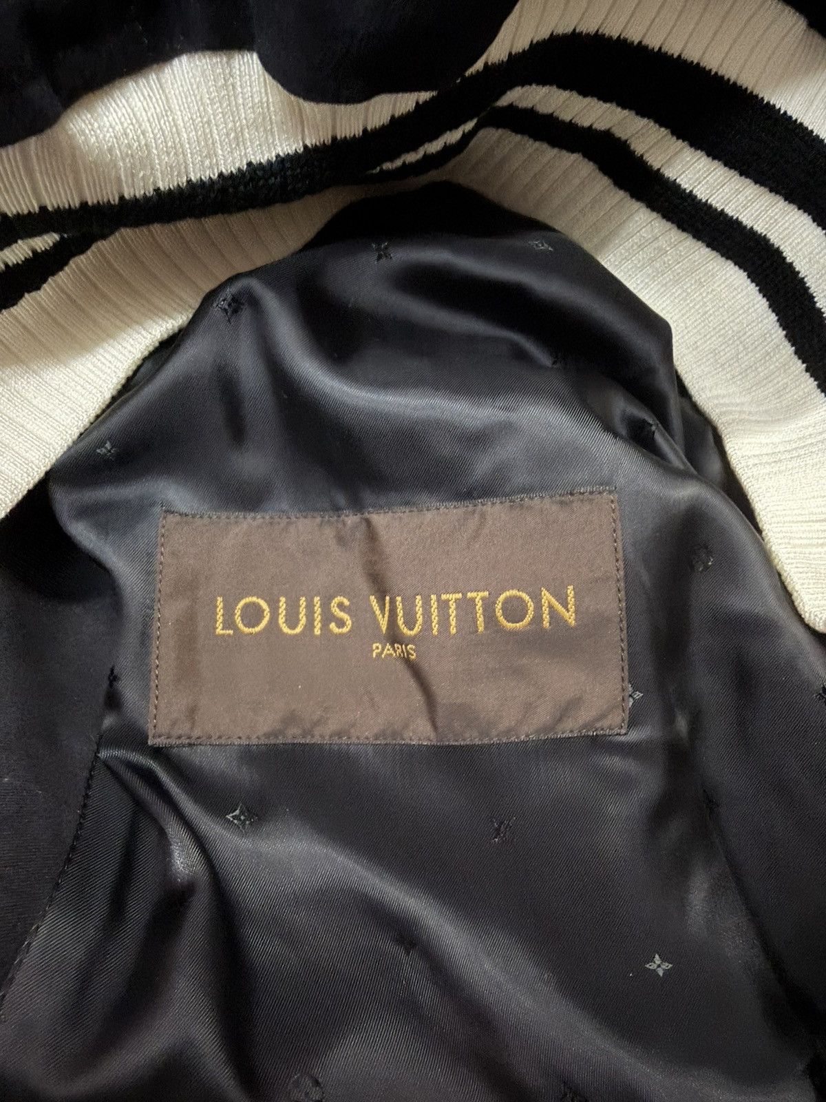 Fragment Design × Louis Vuitton LOUIS VUITTON X FRAGMENT VARSITY JACKET Size US L / EU 52-54 / 3 - 7 Thumbnail