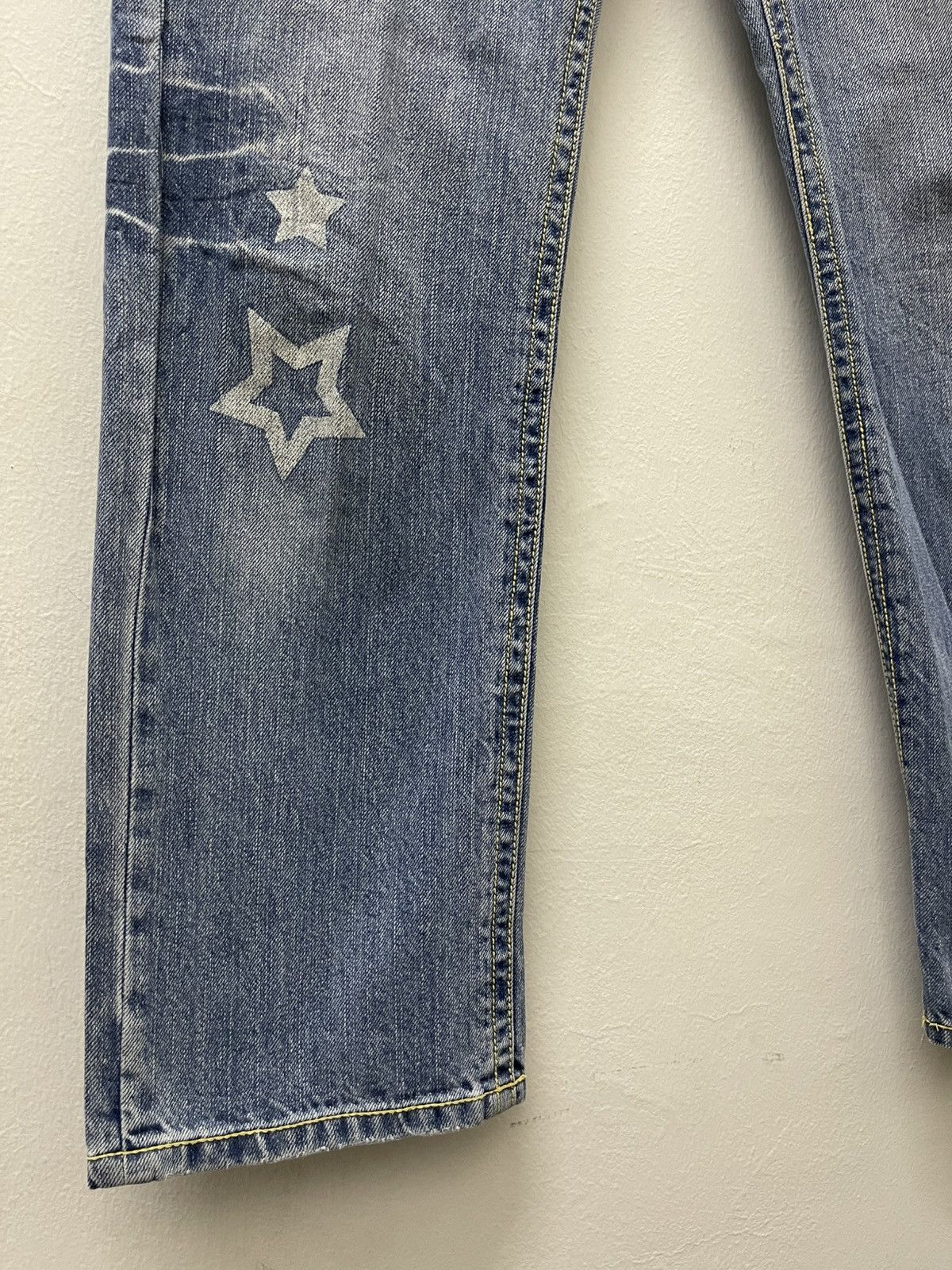 Japanese Brand Rare Vintage LTY Lala Tasty Surf Hickory Stripe Denim Size US 29 - 12 Thumbnail