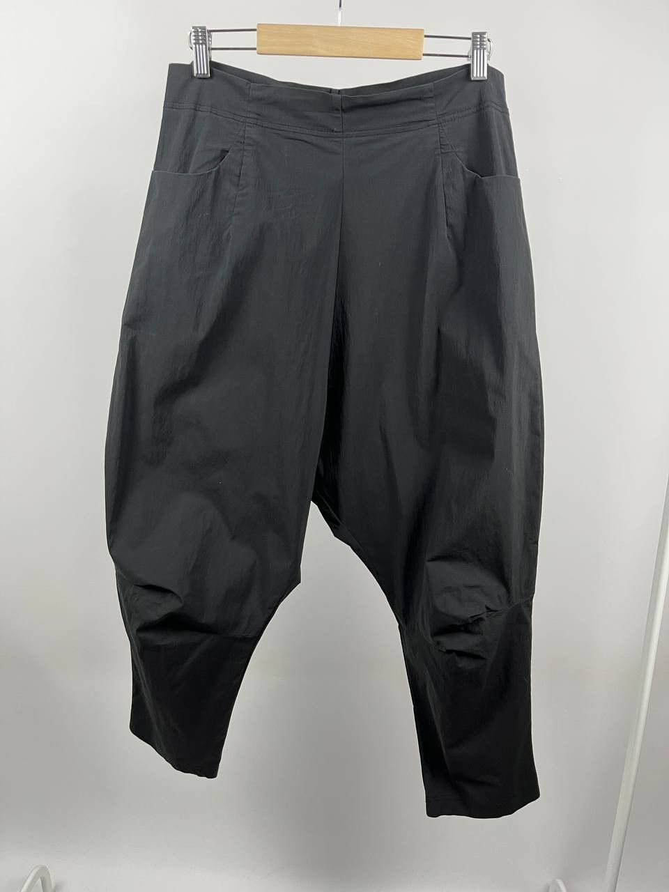 Rundholz RUNDHOLZ BLACK LABEL Black Drop Crotch Harem Pants Size M Size 27" / US 4 / IT 40 - 1 Thumbnail