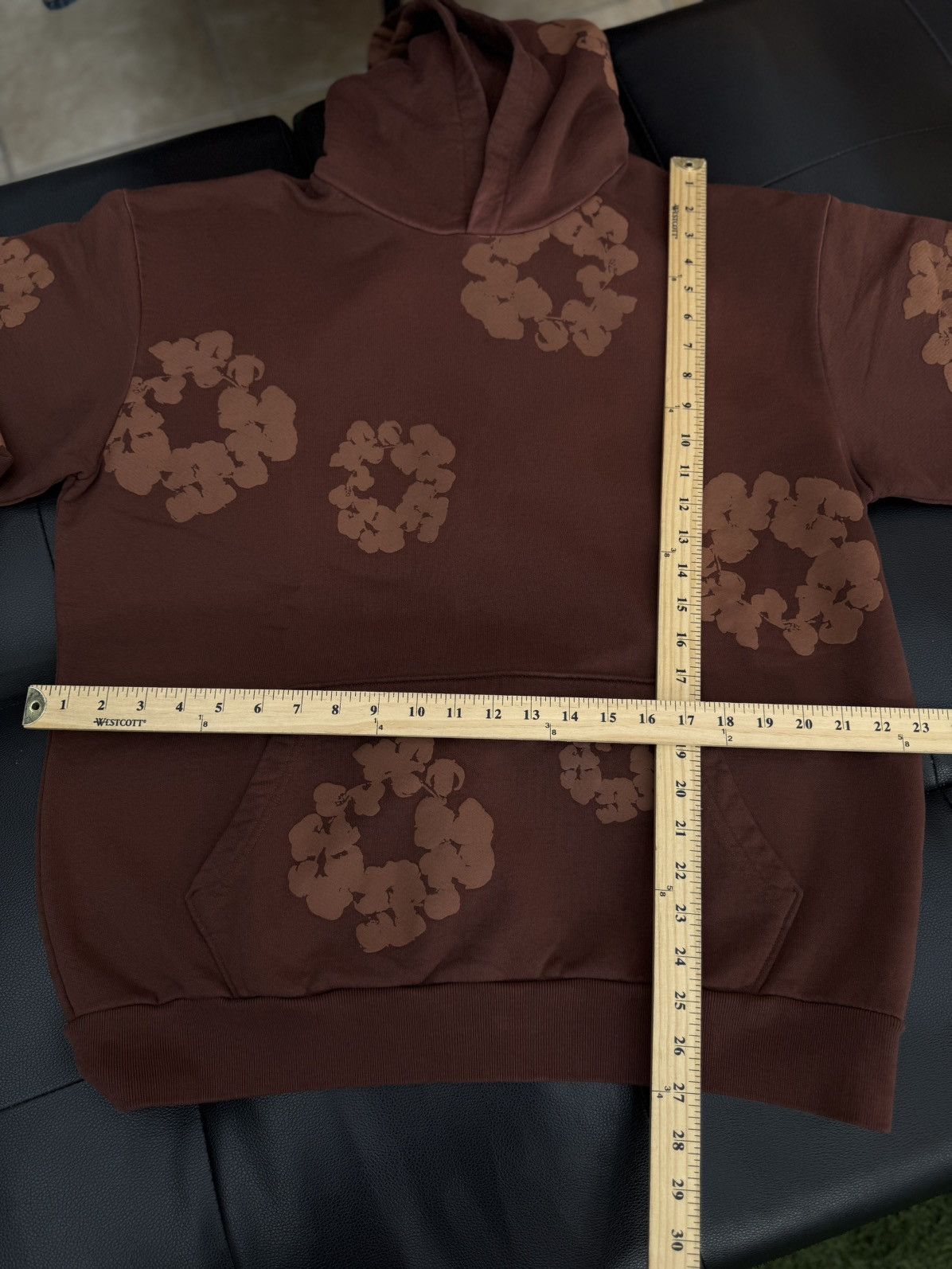 DENIM TEARS Denim Tears 2025 Cotton Wreath Hoodie L (NEW) Brown Size US L / EU 52-54 / 3 - 6 Thumbnail