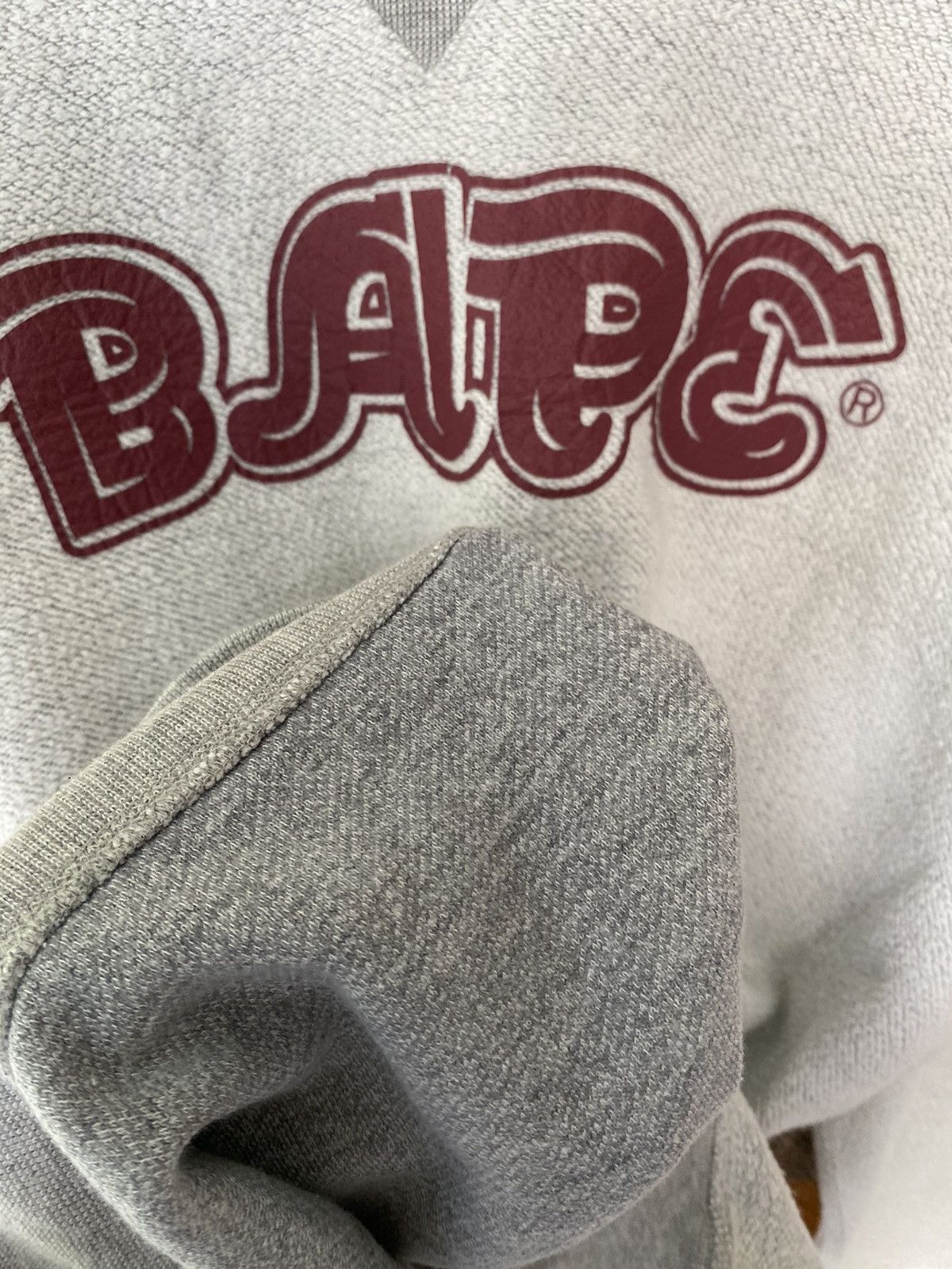 Bape 2008 Bape Loopwheeler inside out sweatshirt Size US L / EU 52-54 / 3 - 9 Thumbnail