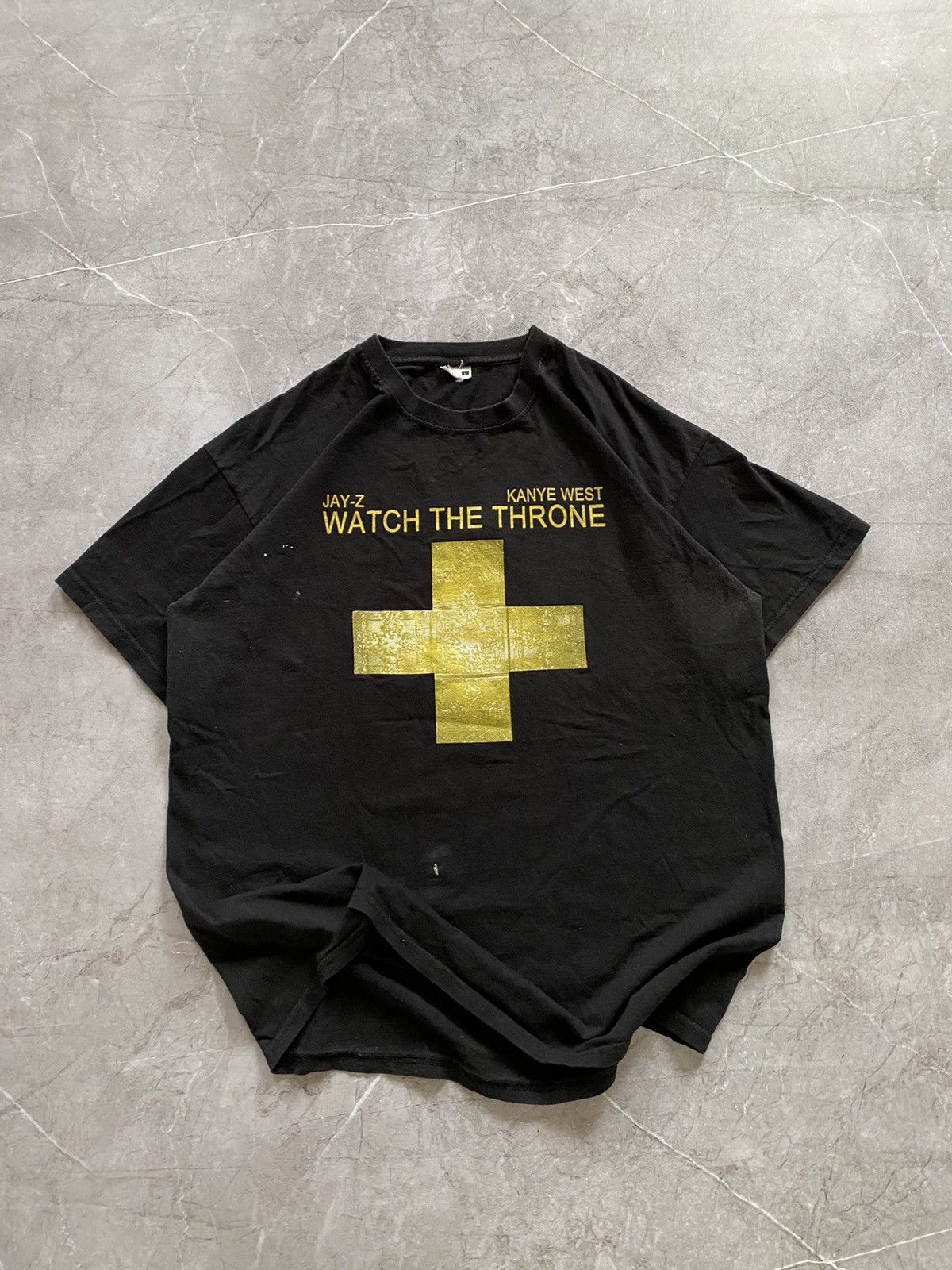 Jay-Z Jay Z & Kanye West Watch The Throne 2012 Europe Tour Shirt Size US M / EU 48-50 / 2 - 2 Thumbnail