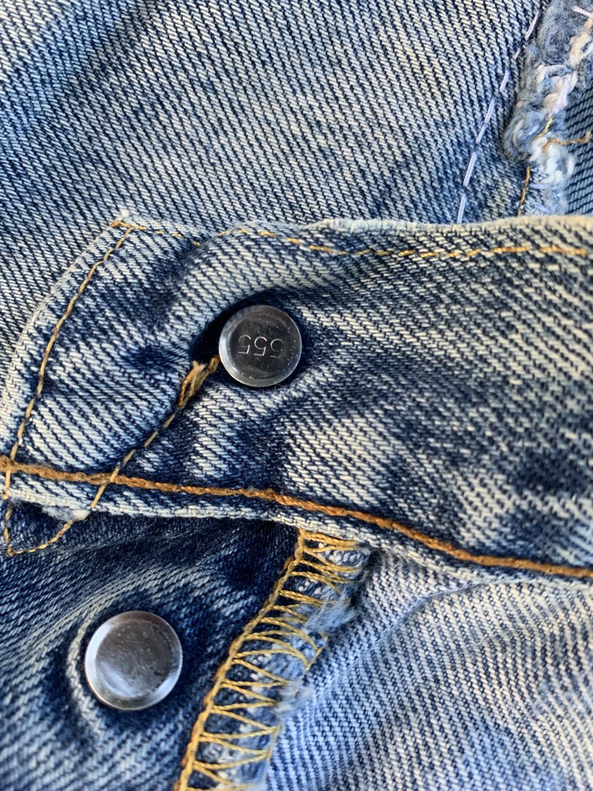 Levi's Levis Big E 501XX Made In Usa Selvedge Distressed denim Size US 30 / EU 46 - 12 Thumbnail