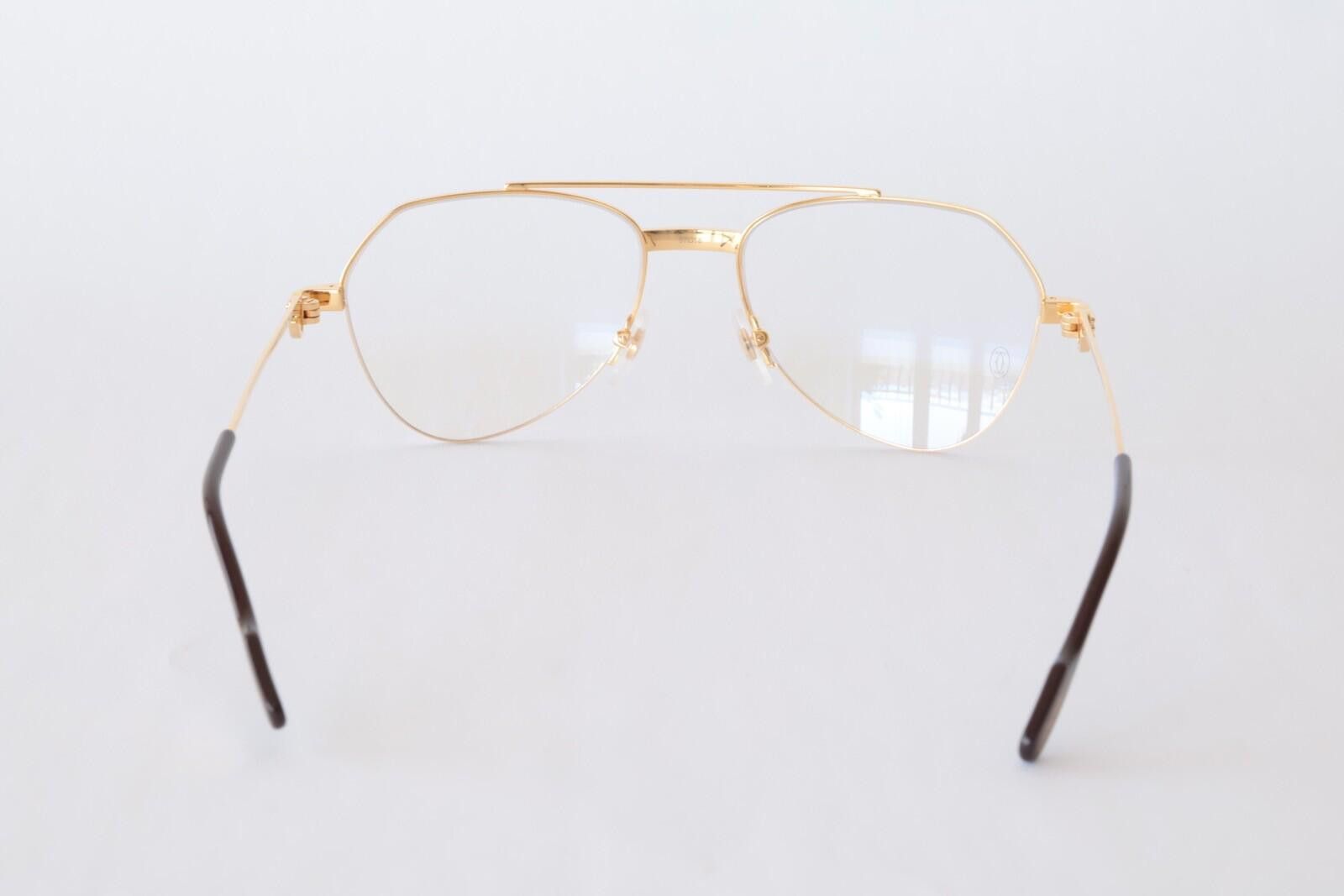 Cartier New Cartier eyewear optical eyeglasses gold CT0409O 001 Size ONE SIZE - 5 Thumbnail