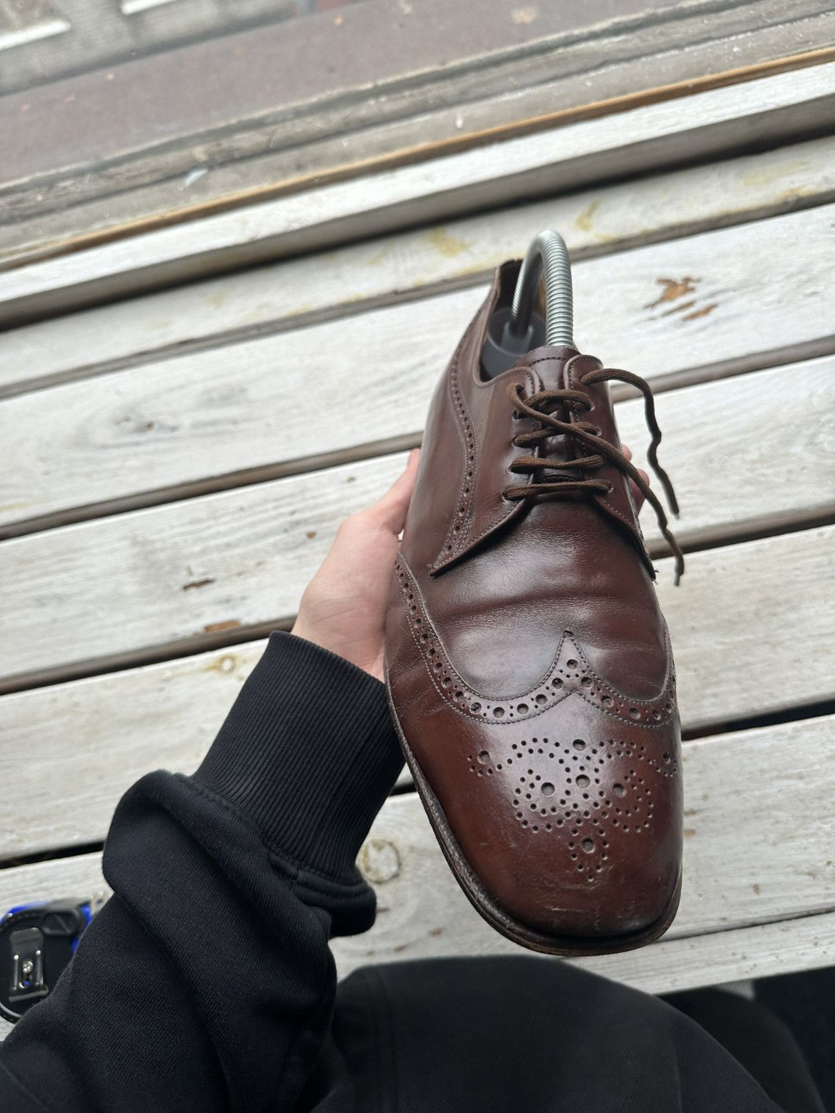 Church's LUXURY 🚨 CHURCH’s VNTG SHOES MEN BROWN LUXURY CHURCH RARE Size US 10.5 / EU 43-44 - 3 Thumbnail
