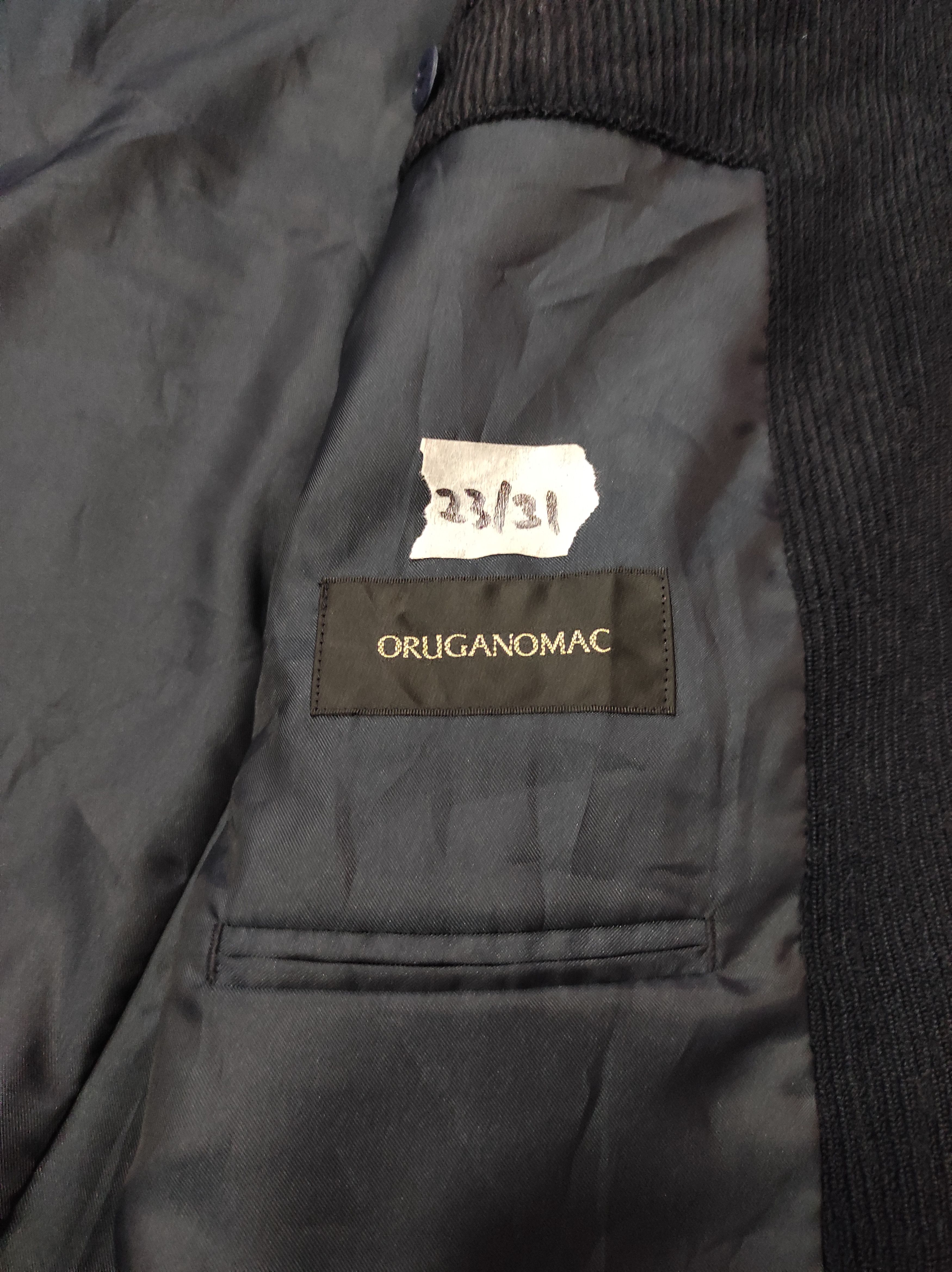Designer × Japanese Brand ORUGANOMAC PLEATED BLAZER JACKET Size 46R - 6 Thumbnail