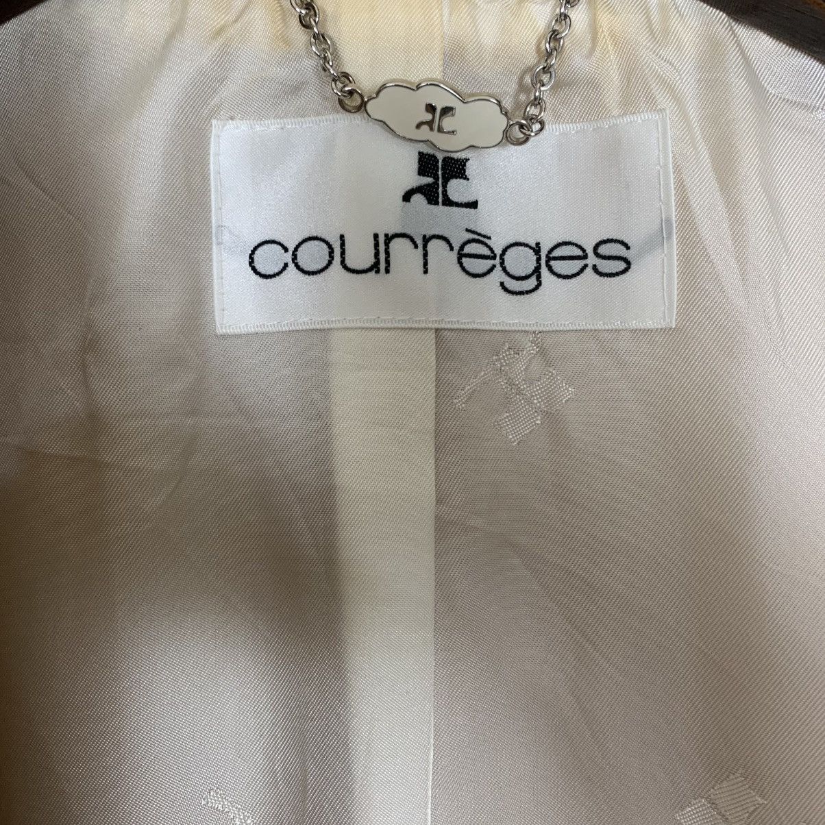 Courreges Vintage Courreges Luxury JapaneseBrand Long Coat Jacket Size S / US 4 / IT 40 - 9 Thumbnail