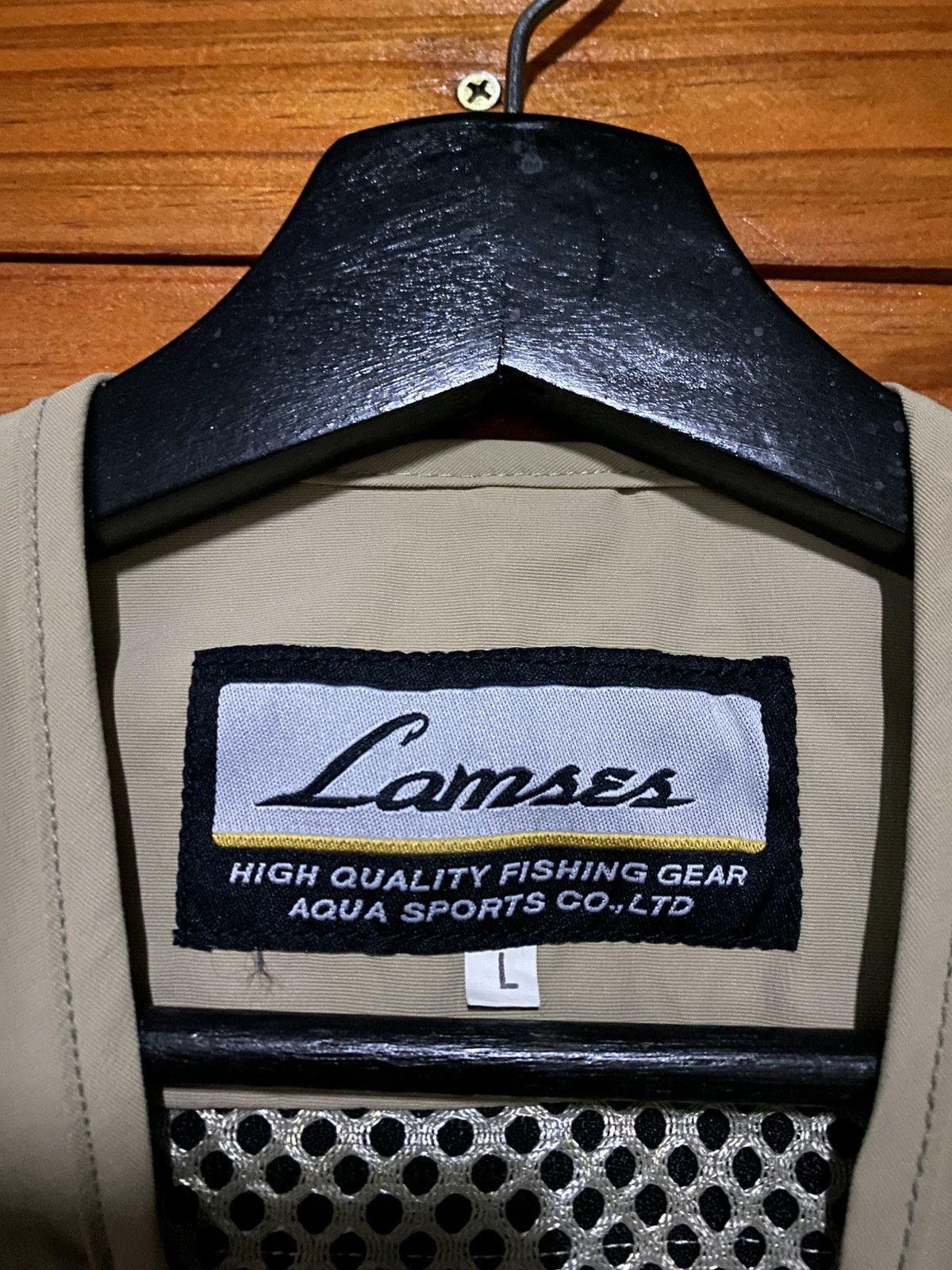 Vintage Lamses Beige Multi-Pocket Fishing – Outdoor Utility Safari Size US XXS / EU 40 - 6 Thumbnail