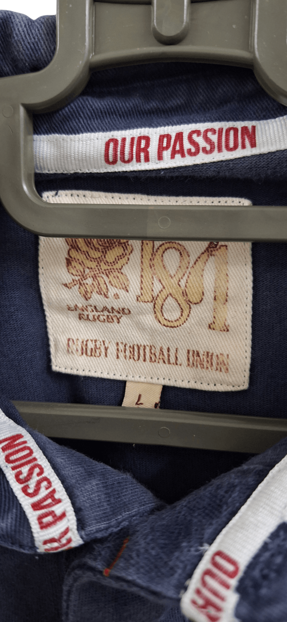 Vintage Vintage England Old Boy Carry Me Home Polo Rugby Size US L / EU 52-54 / 3 - 9 Thumbnail