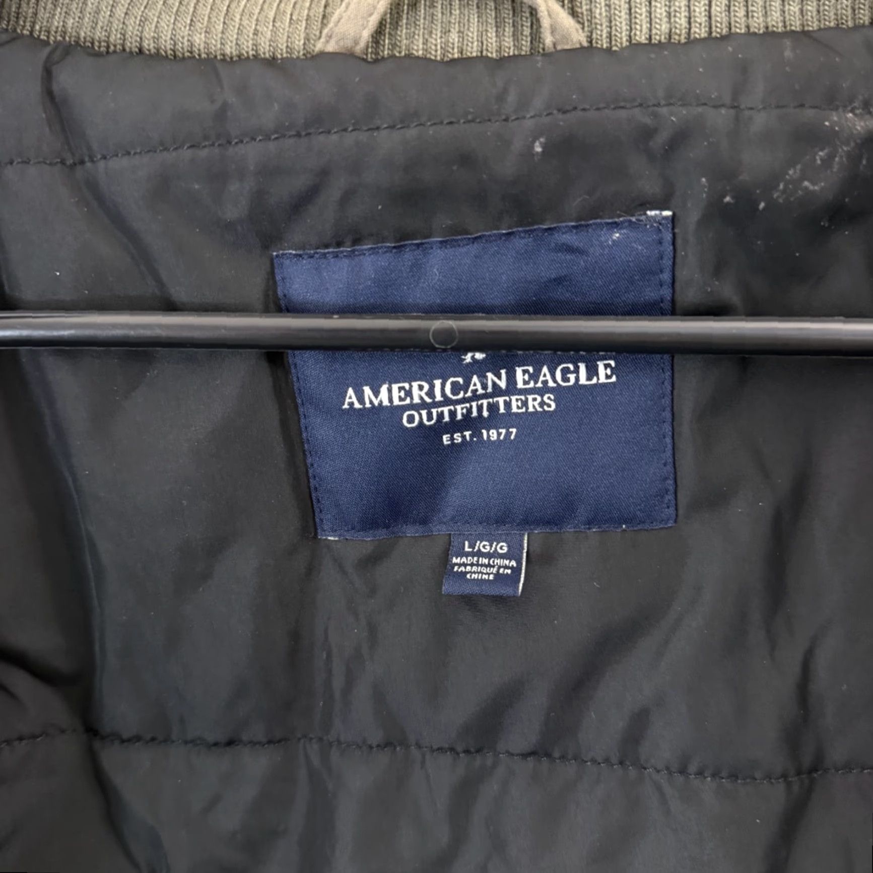 American Eagle Outfitters VINTAGE American Eagle Outfitters Jacket Womens Large Brown Lined Parka Faux Fur Hooded Zip Size L / US 10 / IT 46 - 7 Thumbnail
