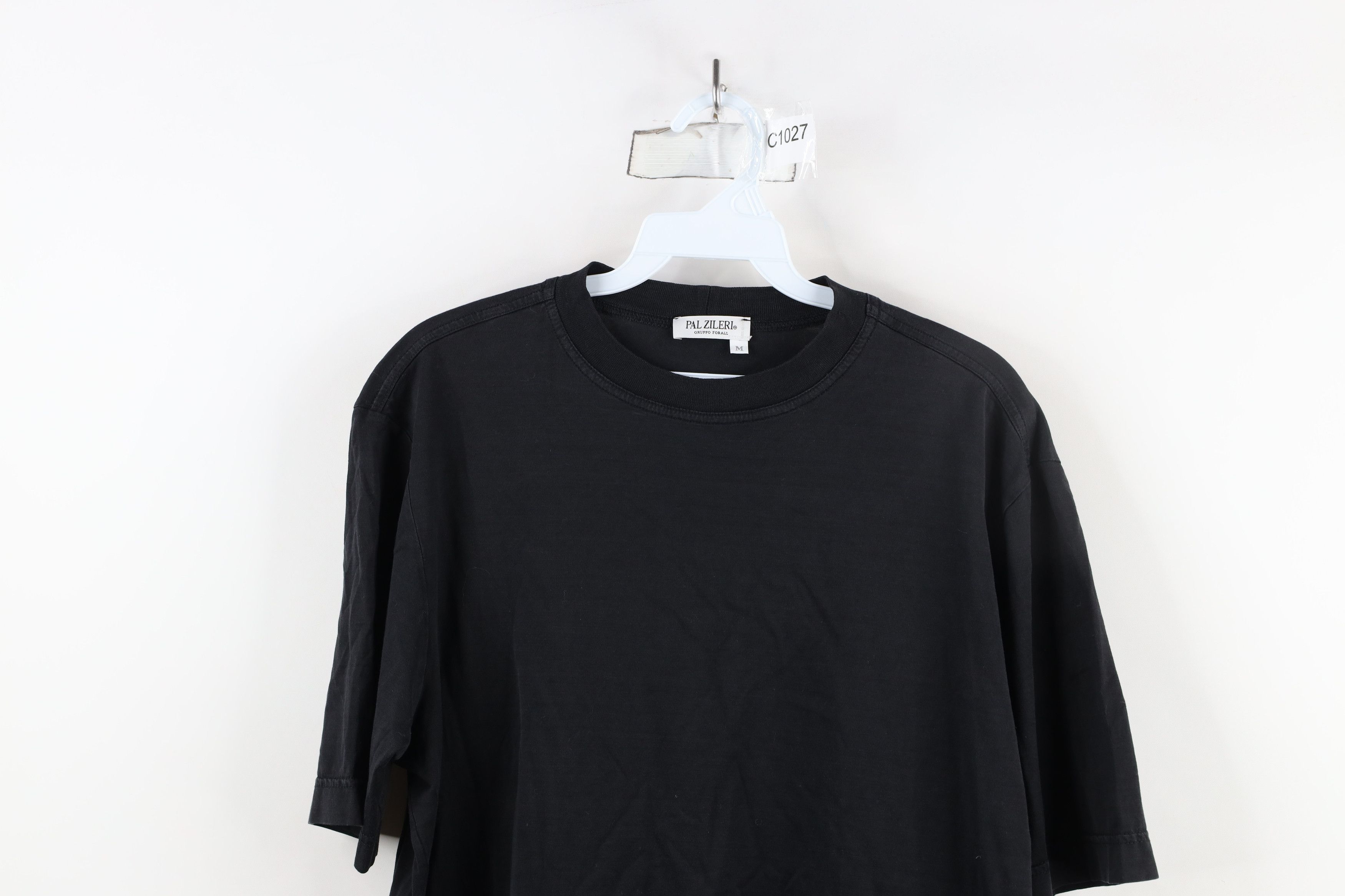 Vintage Vintage 90s Streetwear Cotton Short Sleeve T-Shirt Black Size US M / EU 48-50 / 2 - 2 Thumbnail