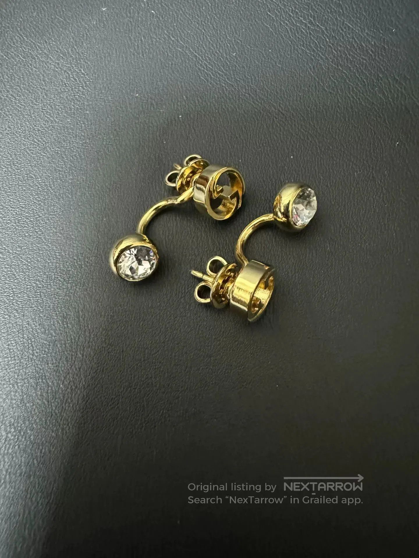 Gucci Gucci Diamond Stud Earrings. Size ONE SIZE - 1 Thumbnail