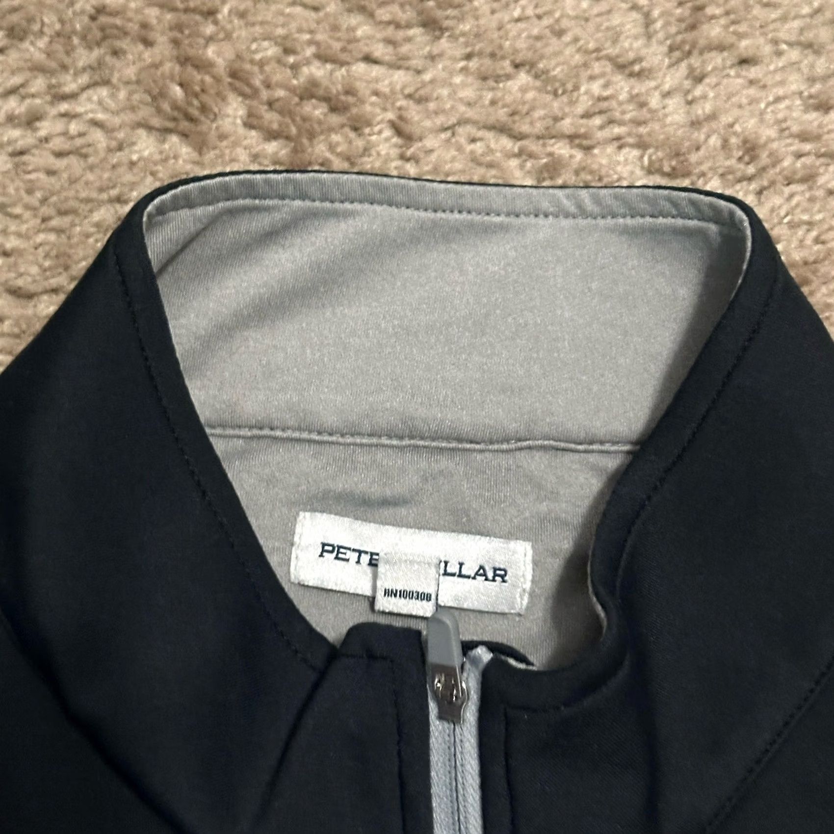 Peter Millar Peter Millar Sweater 1/4 Zip Mens XL Pullover Black Golf Performance Mock Neck Pullover Sweater Mens Regular Fit Athletic Activewear"} Size US XL / EU 56 / 4 - 3 Thumbnail