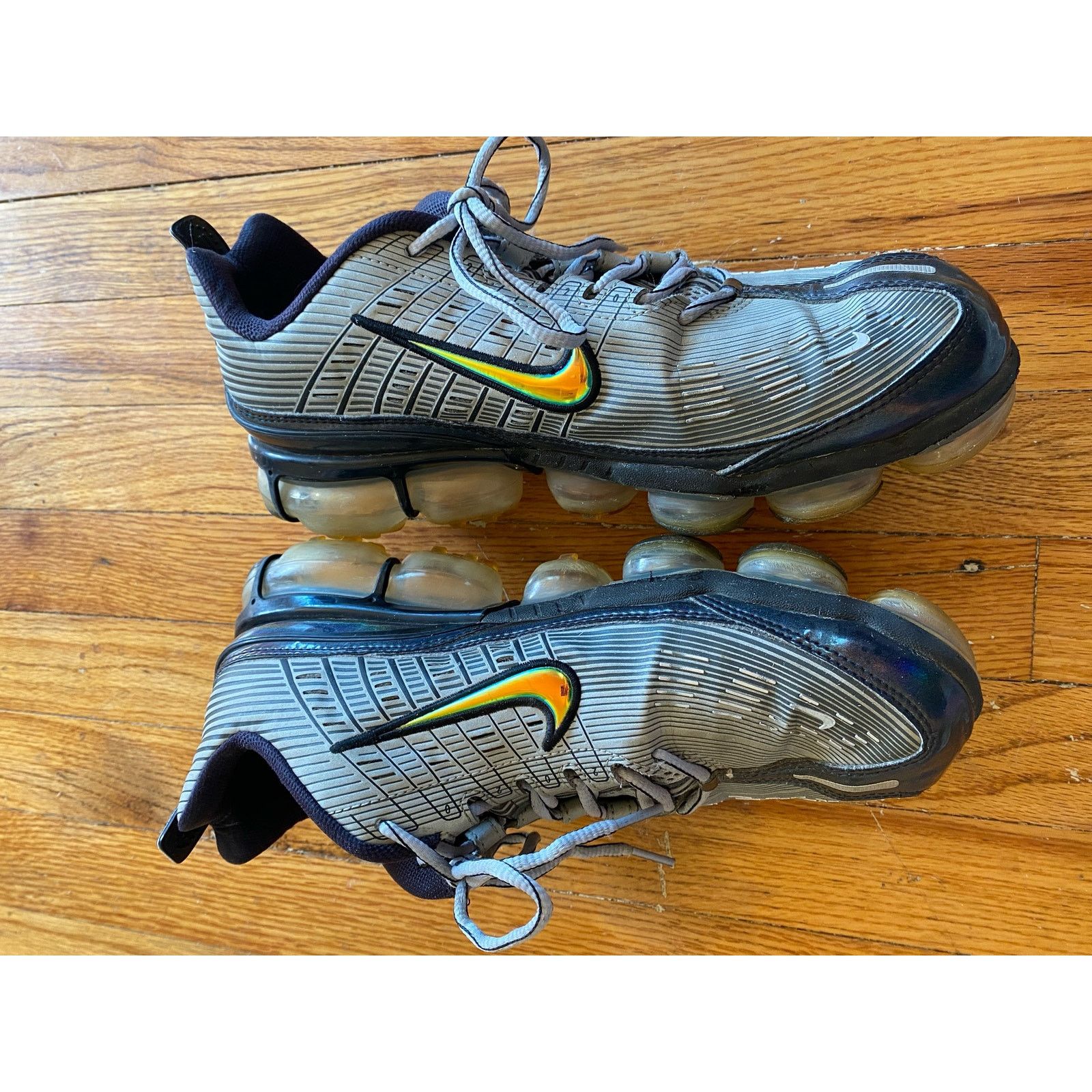 Nike Nike Air VaporMax 360 Metallic Silver Iron Grey Size 10.5 Size US 10.5 / EU 43-44 - 7 Thumbnail