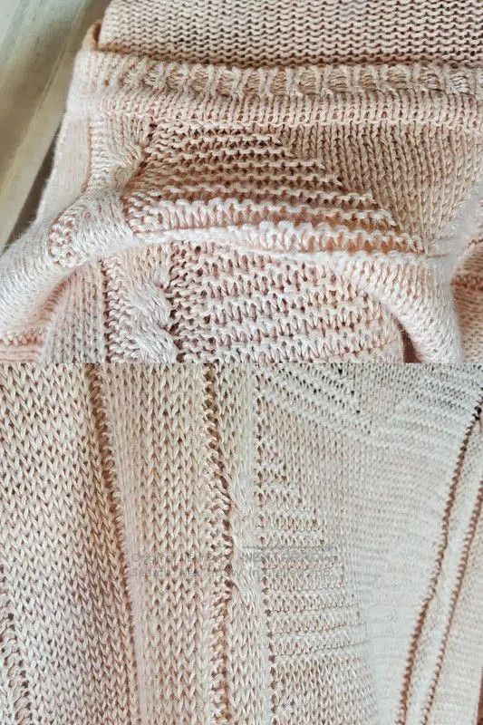 Burberry Burberry Summer Pink Knit Short Sleeve Top. Size M / US 6-8 / IT 42-44 - 7 Thumbnail