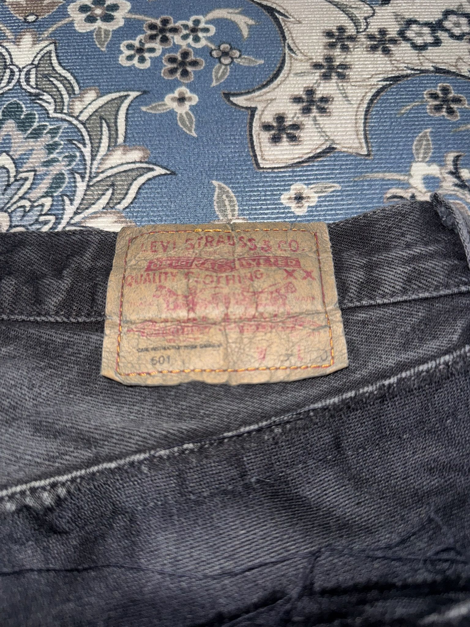 Levi's Levi's 501 Custom Hagi Distressed Denim Hysteric inspire Size US 29 - 9 Thumbnail