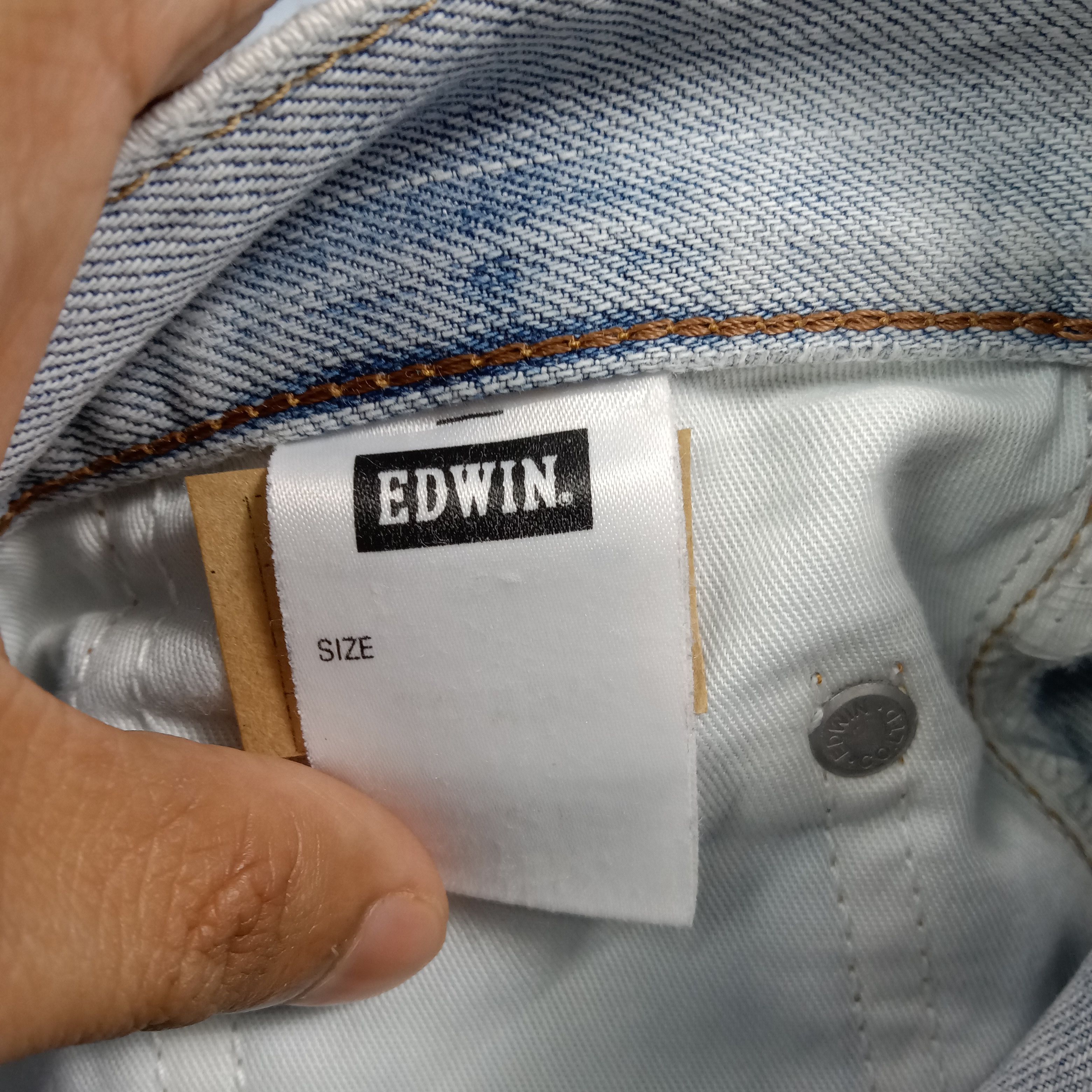 Edwin Edwin 503 Distressed Style Denim C272N24 Size US 29 - 16 Thumbnail