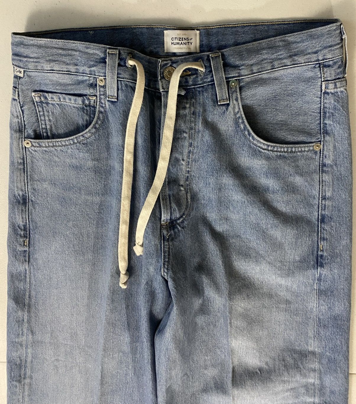 Citizens Of Humanity Citizens of Humanity $298 Brynn Drawstring Trouser Jean 25 Size 25" / US 0 / IT 36 - 7 Thumbnail