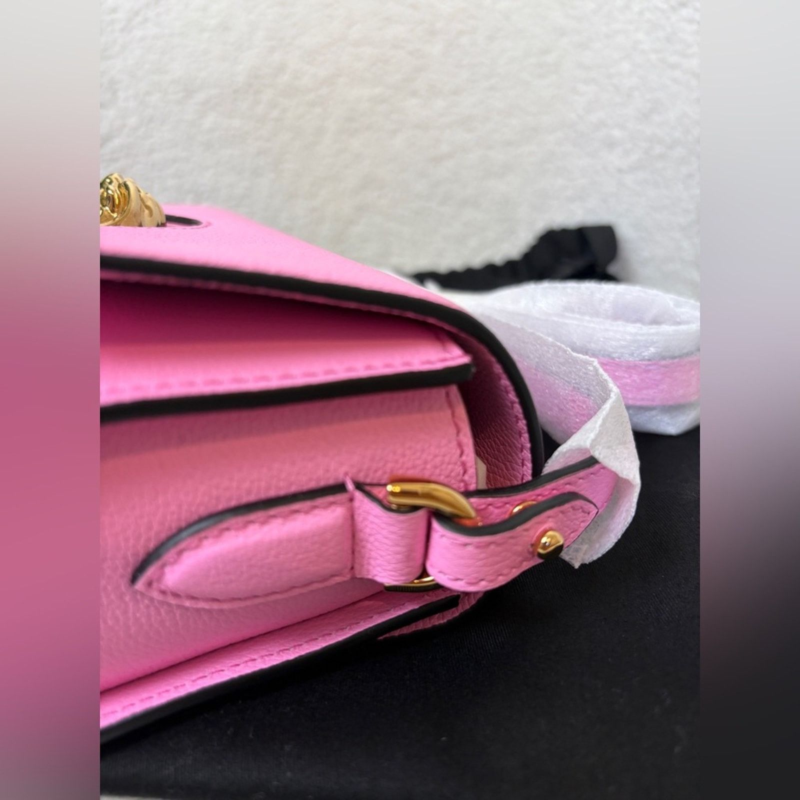 Versace Versace Pink la Medusa Crossbody Bag with Gold Hardware NWT Size ONE SIZE - 6 Thumbnail