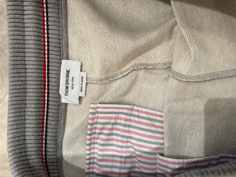 Thom Browne Thom Browne size5 Grey striped shorts Size US 29 - 4 Thumbnail