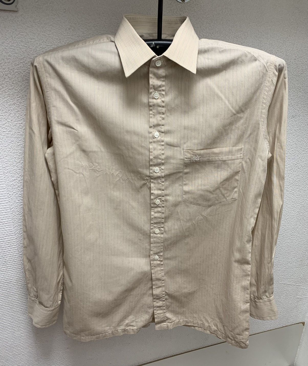 Christian Dior Cd vintage striped shirt S-M sz