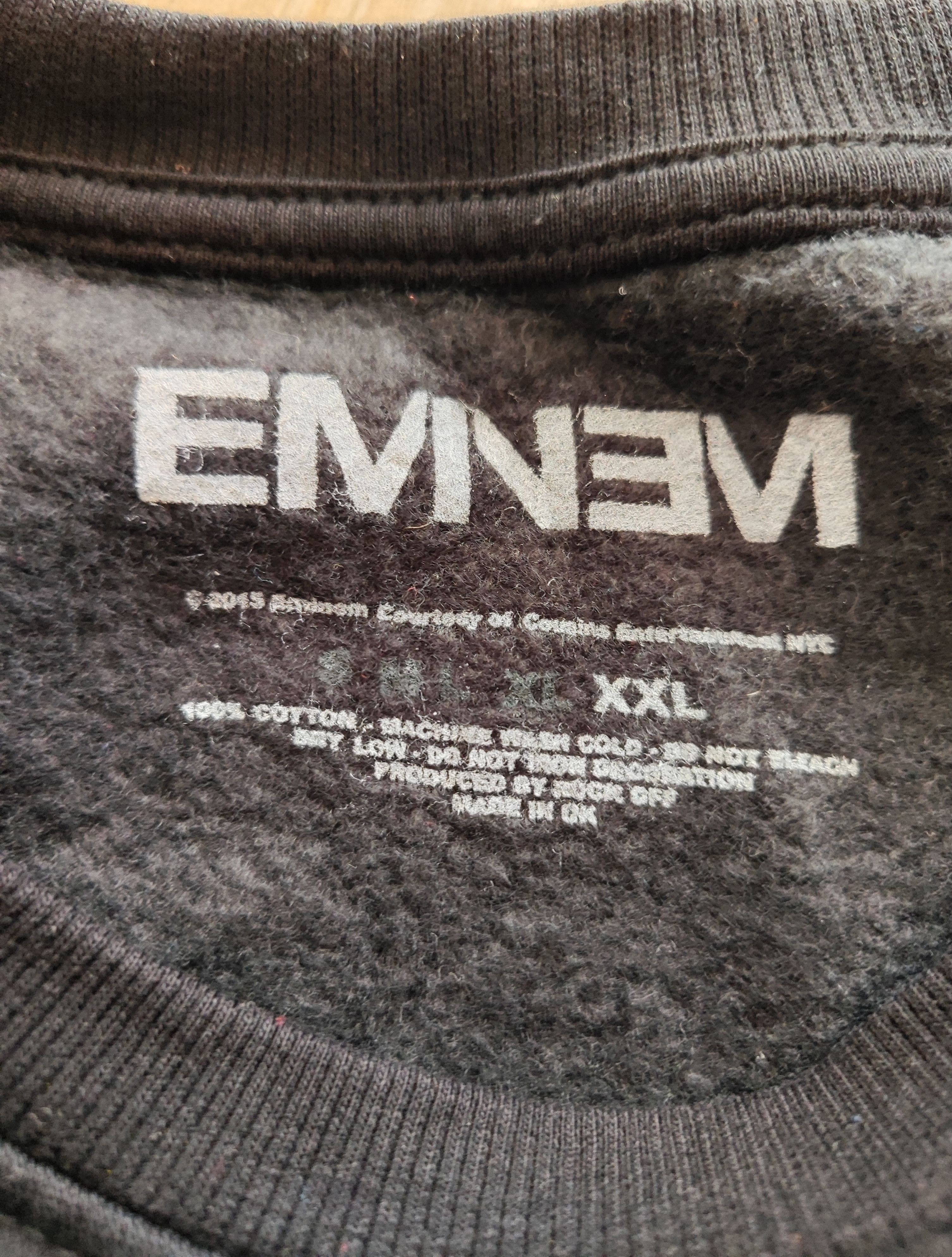 Eminem Slim Shady Mugshot Sweatshirt XXL – Eminem 2015 Size US XXL / EU 58 / 5 - 3 Thumbnail