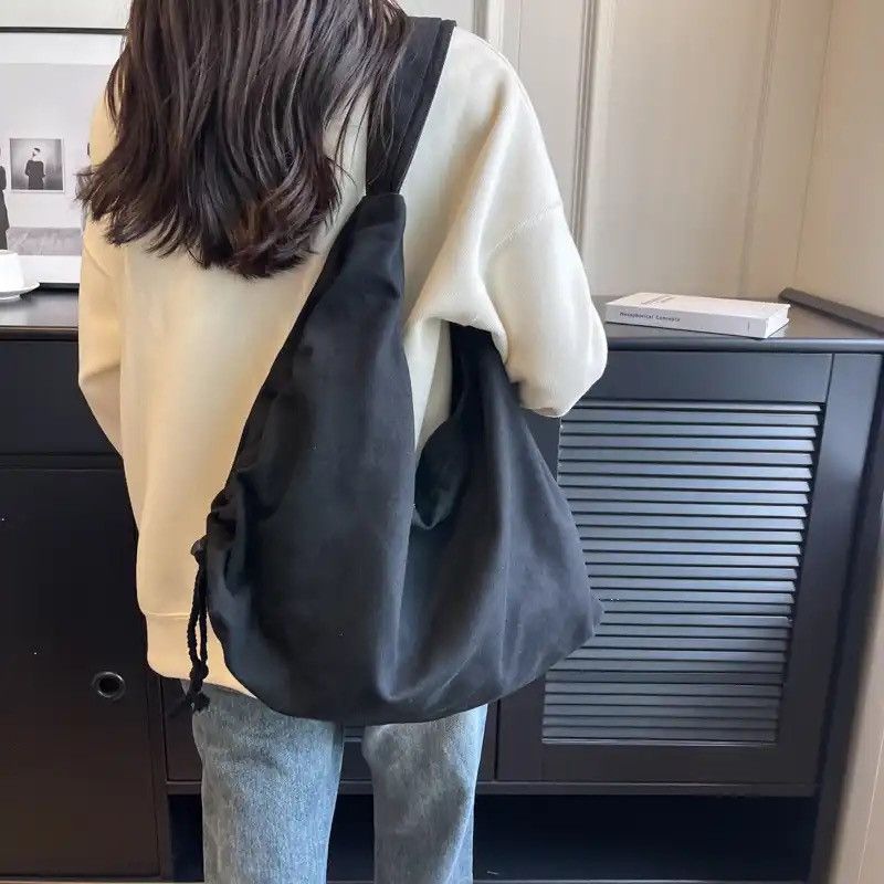 Designer 44x30x14cm Large Capacity Canvas Shoulder Bag Size ONE SIZE - 1 Thumbnail