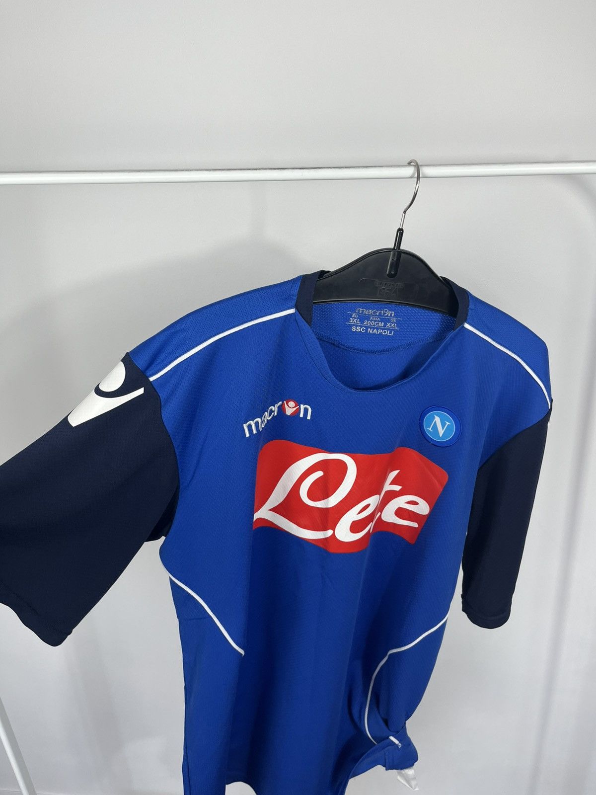 Macron Macron SSC Napoli Jersey Lete Sponsor Blue XXL Soccer Shirt Size US XXL / EU 58 / 5 - 10 Thumbnail