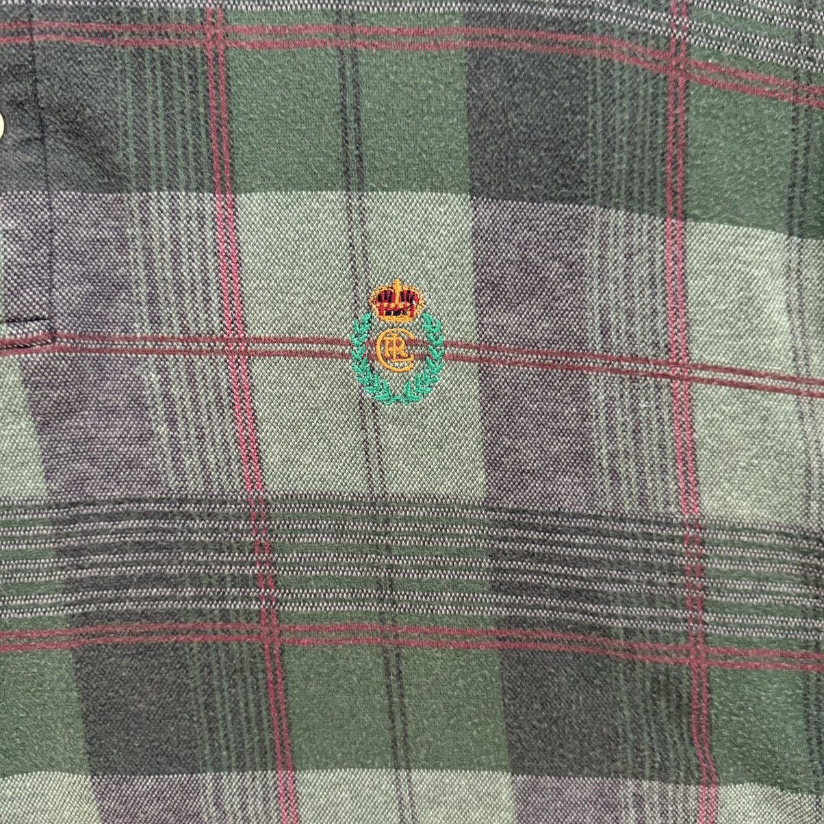 Chaps Ralph Lauren Ralph Lauren Chaps green plaid polo shi Size US XL / EU 56 / 4 - 2 Thumbnail