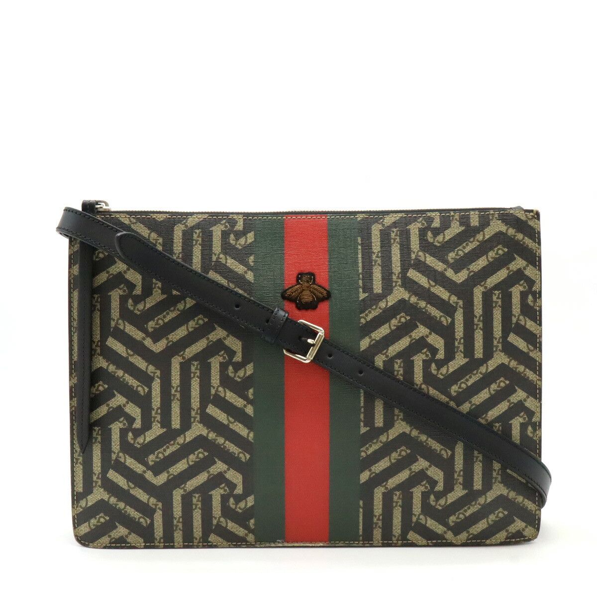 Gucci Gucci GG Kaleido Pvc 2Way Bag Canvas Shoulder Bag 429004 in Beige, Women's