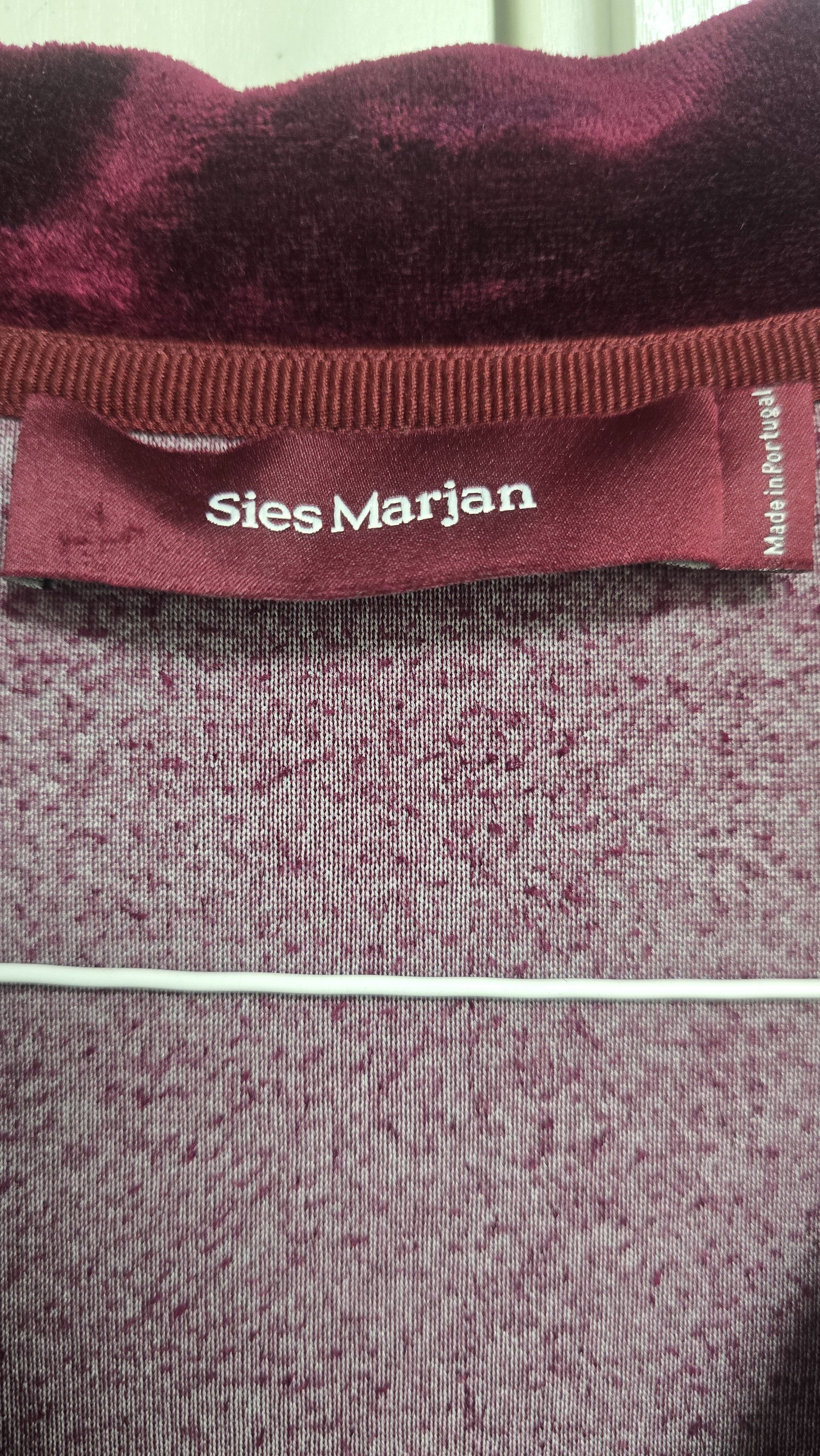 Sies Marjan sies marjan burgundy polo shirt Size US L / EU 52-54 / 3 - 3 Thumbnail