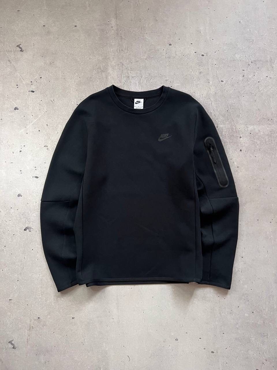 Nike Nike Tech Fleece Crew Neck Sweatshirt Full Black TN SHOX Size US M / EU 48-50 / 2 - 1 Thumbnail