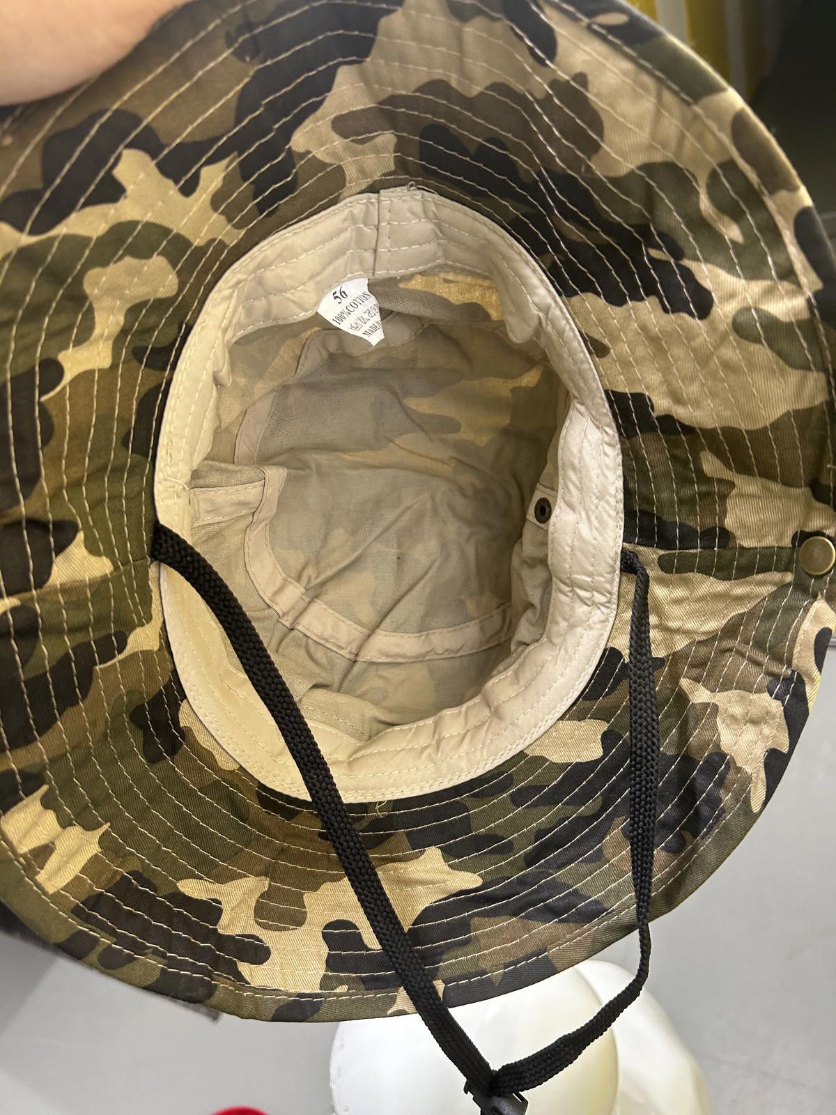 Designer Stylish Camouflage Bucket Hat Size ONE SIZE - 3 Thumbnail