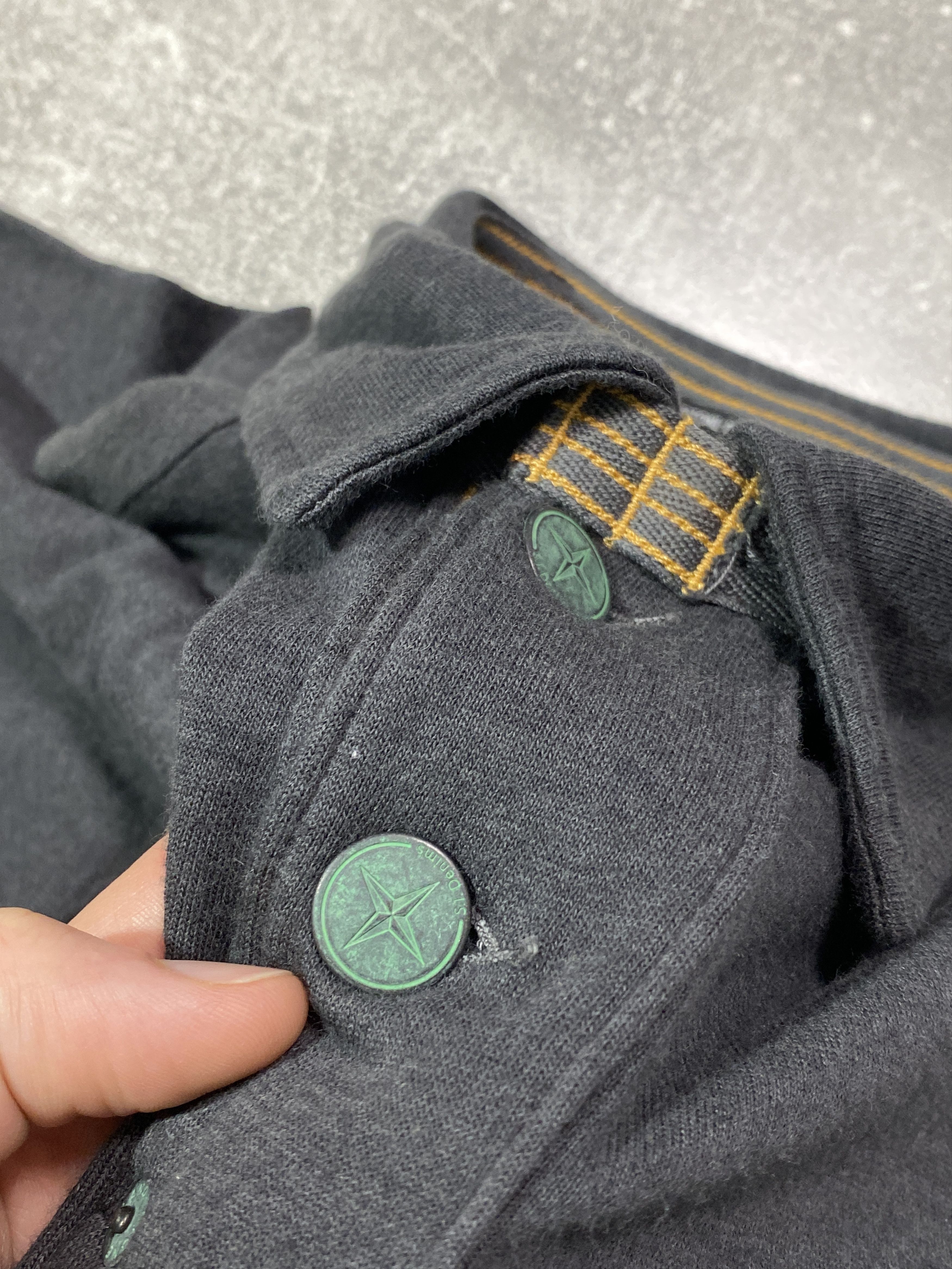 Stone Island Vintage 00s Stone Island Compass Polo T-shirt Military Style Size US L / EU 52-54 / 3 - 6 Thumbnail