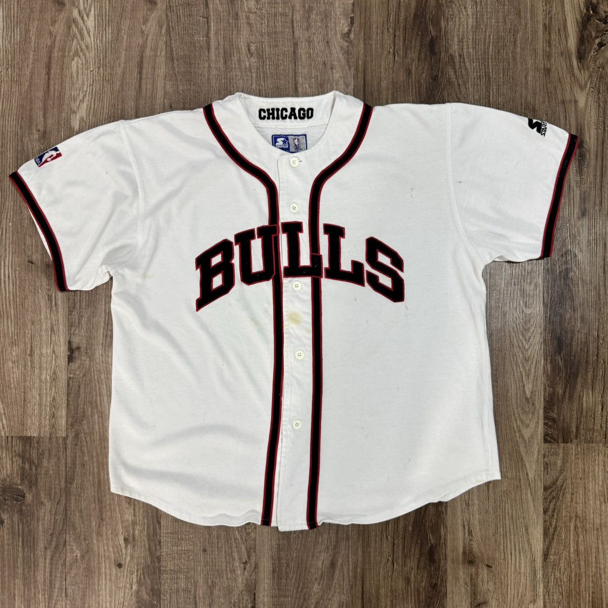 NBA Vintage Starter Chicago Bulls Size US L / EU 52-54 / 3 - 1 Thumbnail