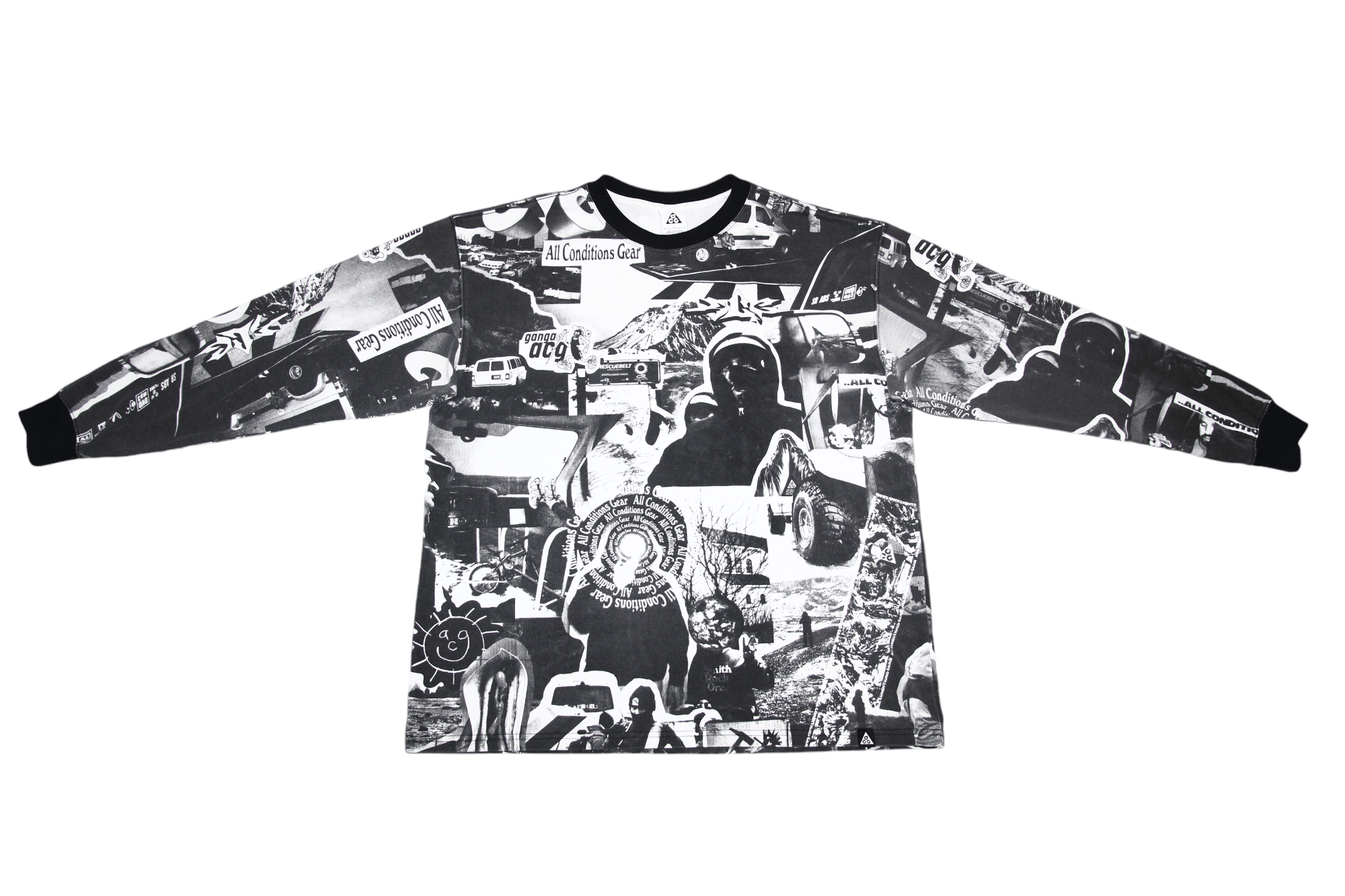 Nike ACG Nike ACG photo collage all over print loose fit l/s t-shirt Size US XL / EU 56 / 4 - 7 Thumbnail