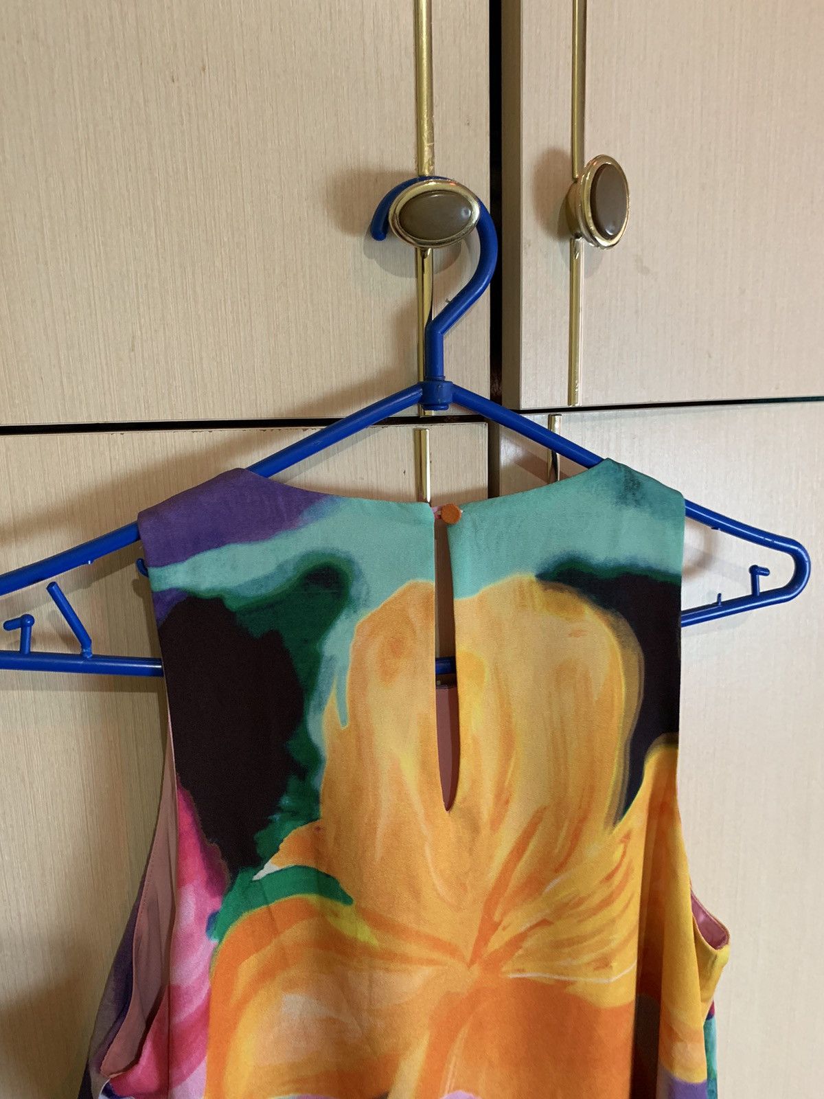 Other 🔥RARE🔥Polo Ralph Lauren Flowers Designed Overprint Dress Size M / US 6-8 / IT 42-44 - 8 Thumbnail