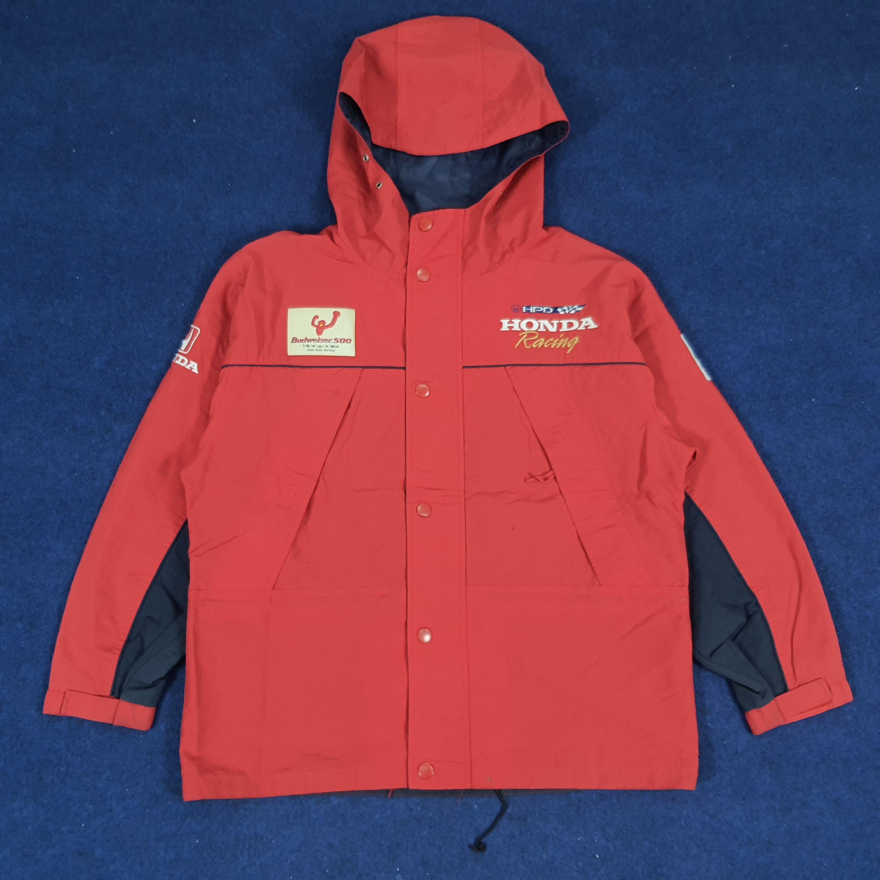 Honda × Japanese Brand × Vintage Vintage Honda C.A.R.T Cup 90s Japan Racing Jacket Size US XL / EU 56 / 4 - 3 Thumbnail