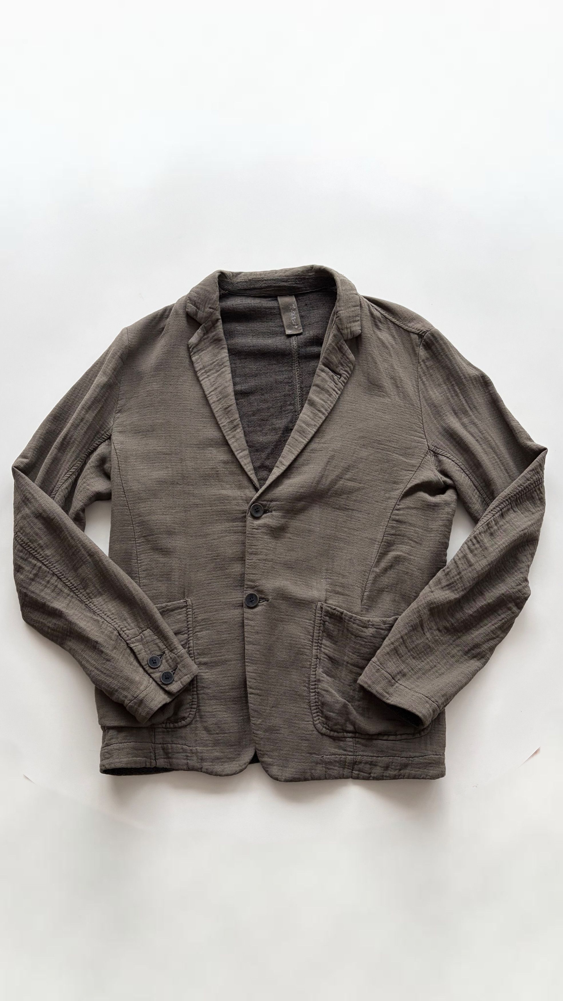 Other Brown Textured Knit Unstructured Blazer Size US M / EU 48-50 / 2 - 1 Thumbnail