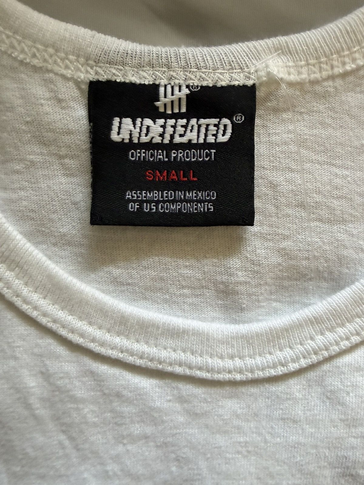 Undefeated Undefeated Play Dirty Tank Top (Made in Mexico) Size Small Size US S / EU 44-46 / 1 - 4 Thumbnail