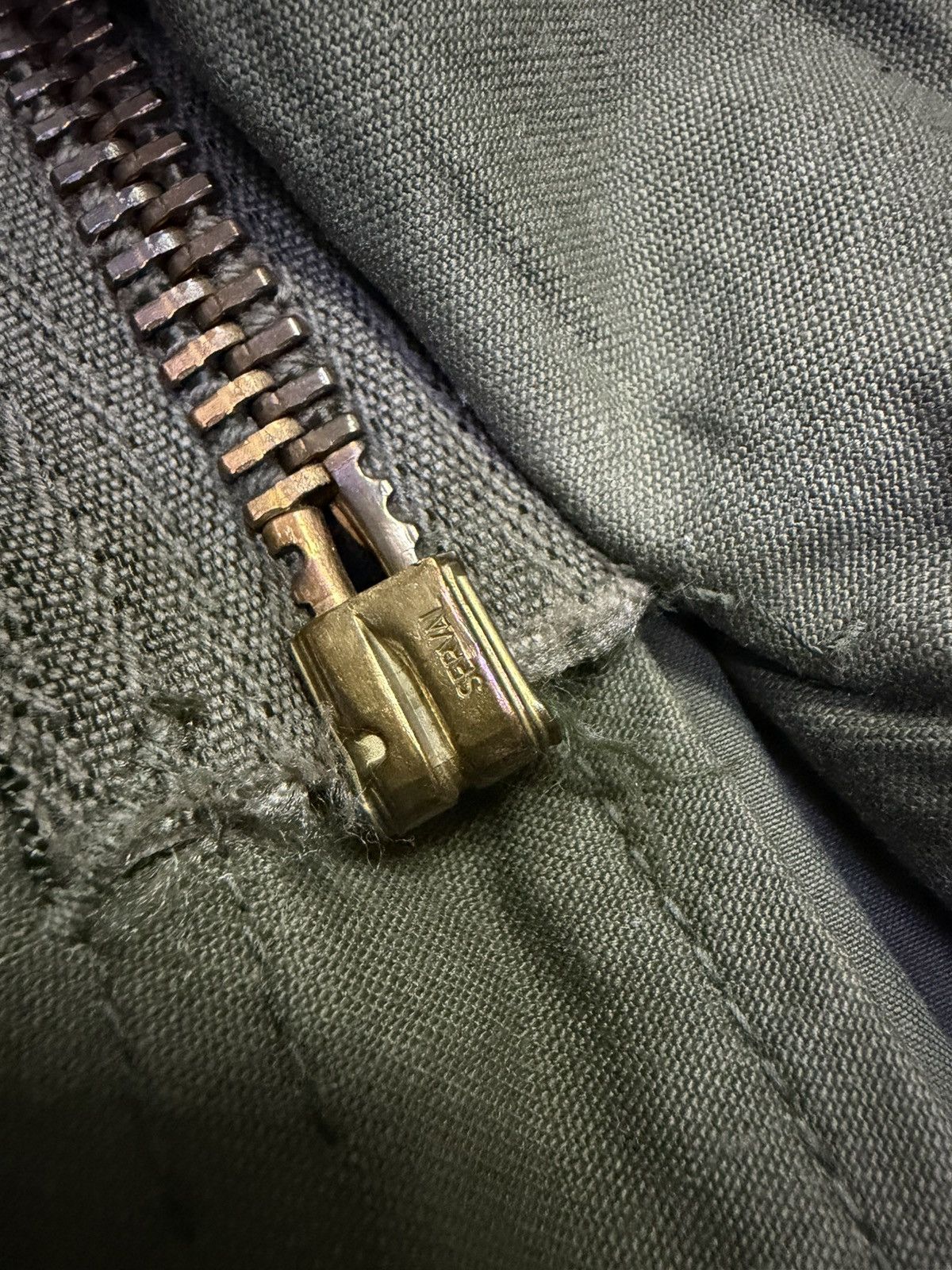 Vintage True Vintage 70s M-65 Field Jacket Olive Green Size US S / EU 44-46 / 1 - 6 Thumbnail