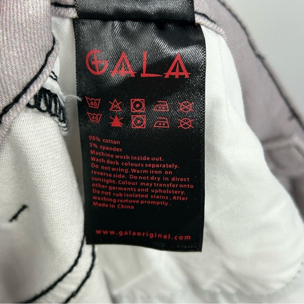 Other Gala Jeans NWT $180 Doberman Dog Graphic Gothic Streetwear Size US 36 / EU 52 - 8 Thumbnail
