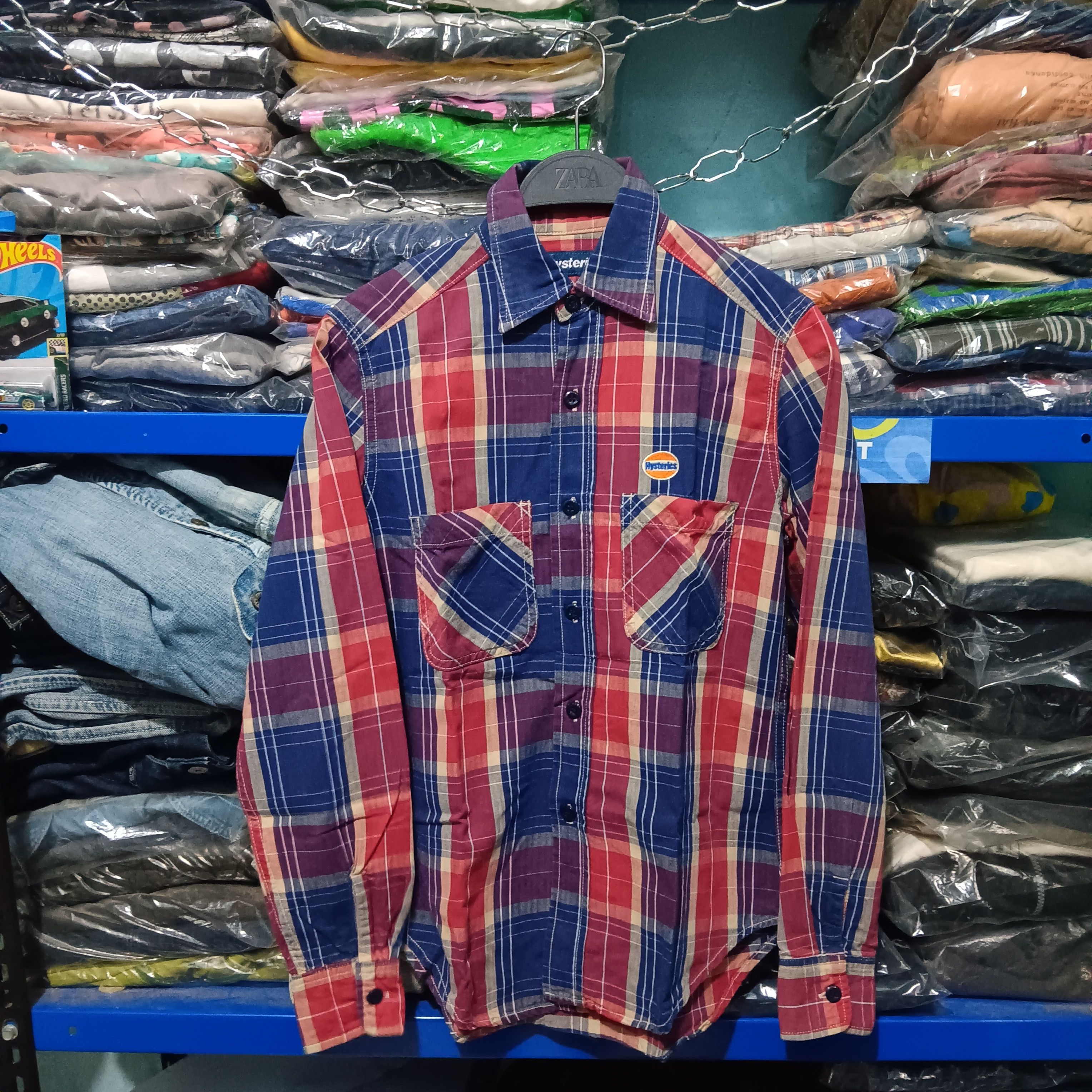 Hysteric Glamour × Japanese Brand Hysteric glamour long sleeve shirt button Size US S / EU 44-46 / 1 - 1 Thumbnail