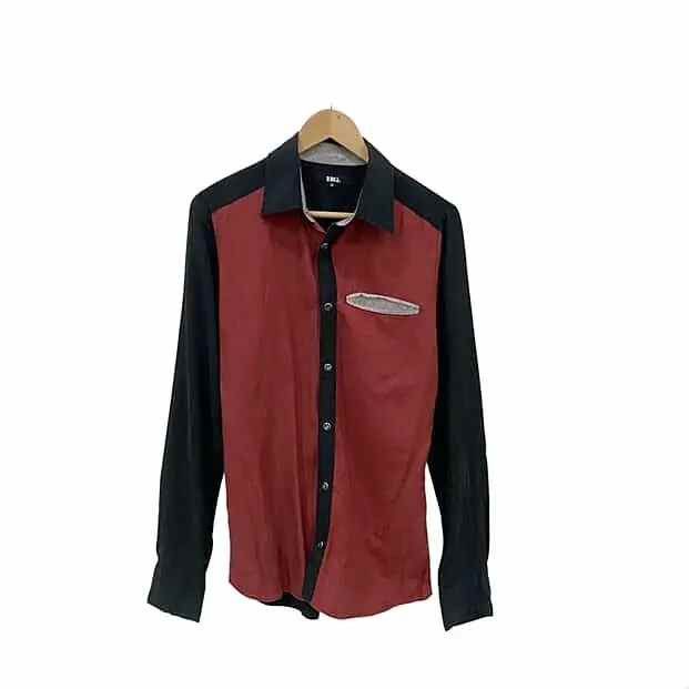 Hysteric Glamour Vintage Hysteric Glamour Two Tone Shirt Size US M / EU 48-50 / 2 - 1 Thumbnail