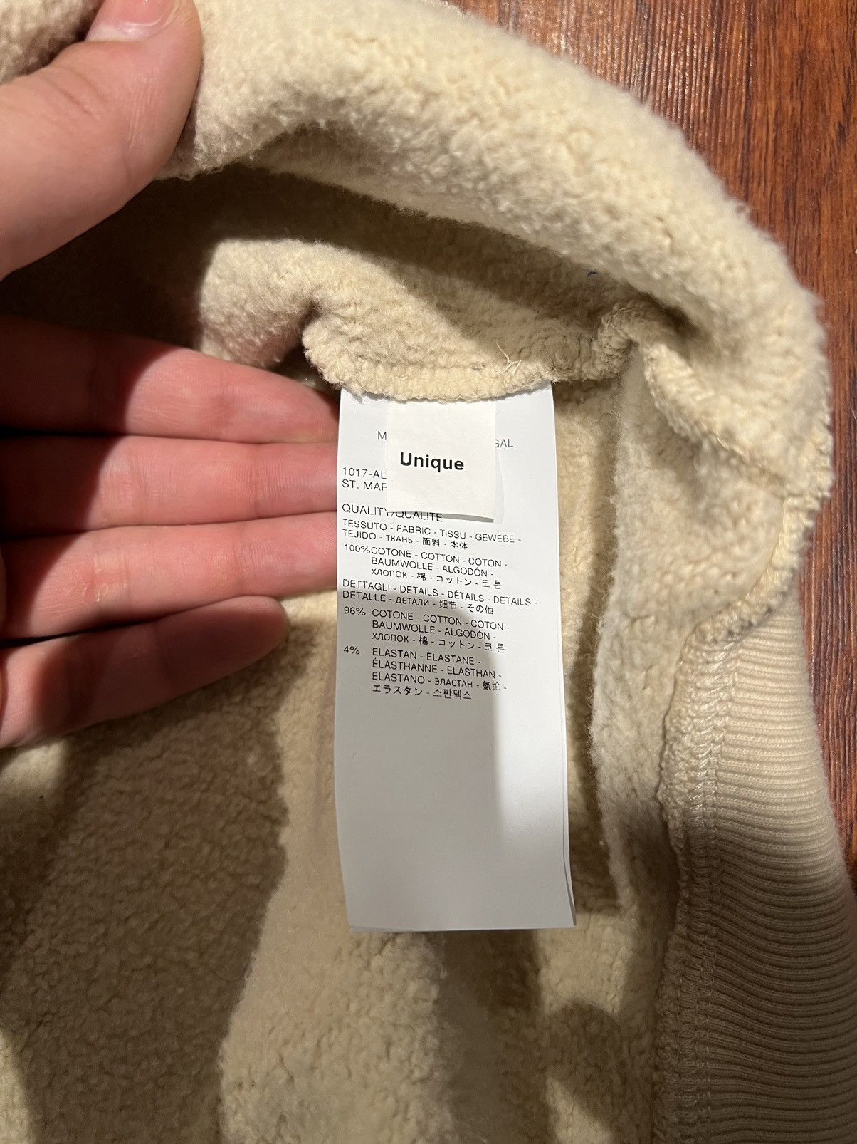 1017 ALYX 9SM Raw Cut Oversized Hoodie Size US L / EU 52-54 / 3 - 9 Thumbnail