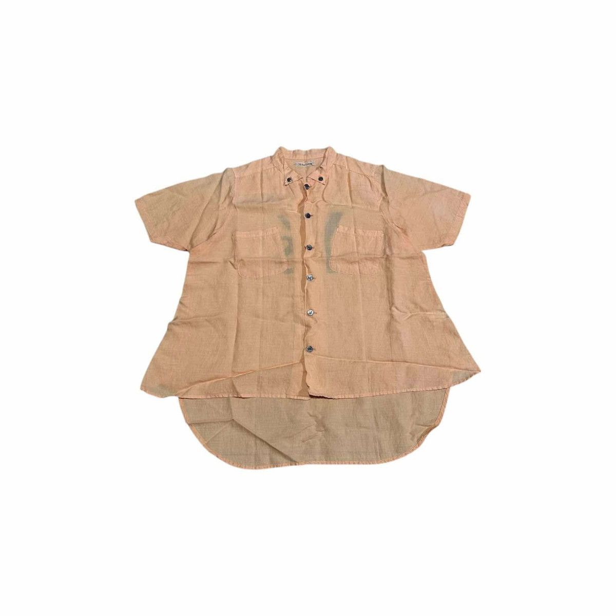 Japanese Brand × Y's × Yohji Yamamoto 🔥Rare Vintage Y’s Yohji Yamamoto Rayon Shirt Big Logo Size US M / EU 48-50 / 2 - 4 Thumbnail