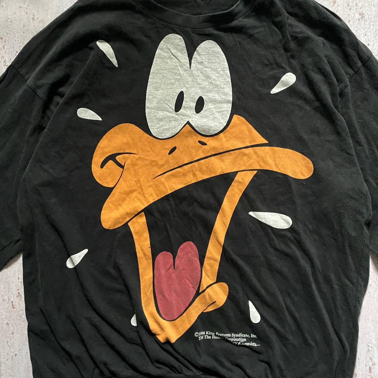Warner Bros VINTAGE 1996 LOONEY TUNES DUFFY DUCK RARE WARNER BROS 140 Size US L / EU 52-54 / 3 - 3 Thumbnail